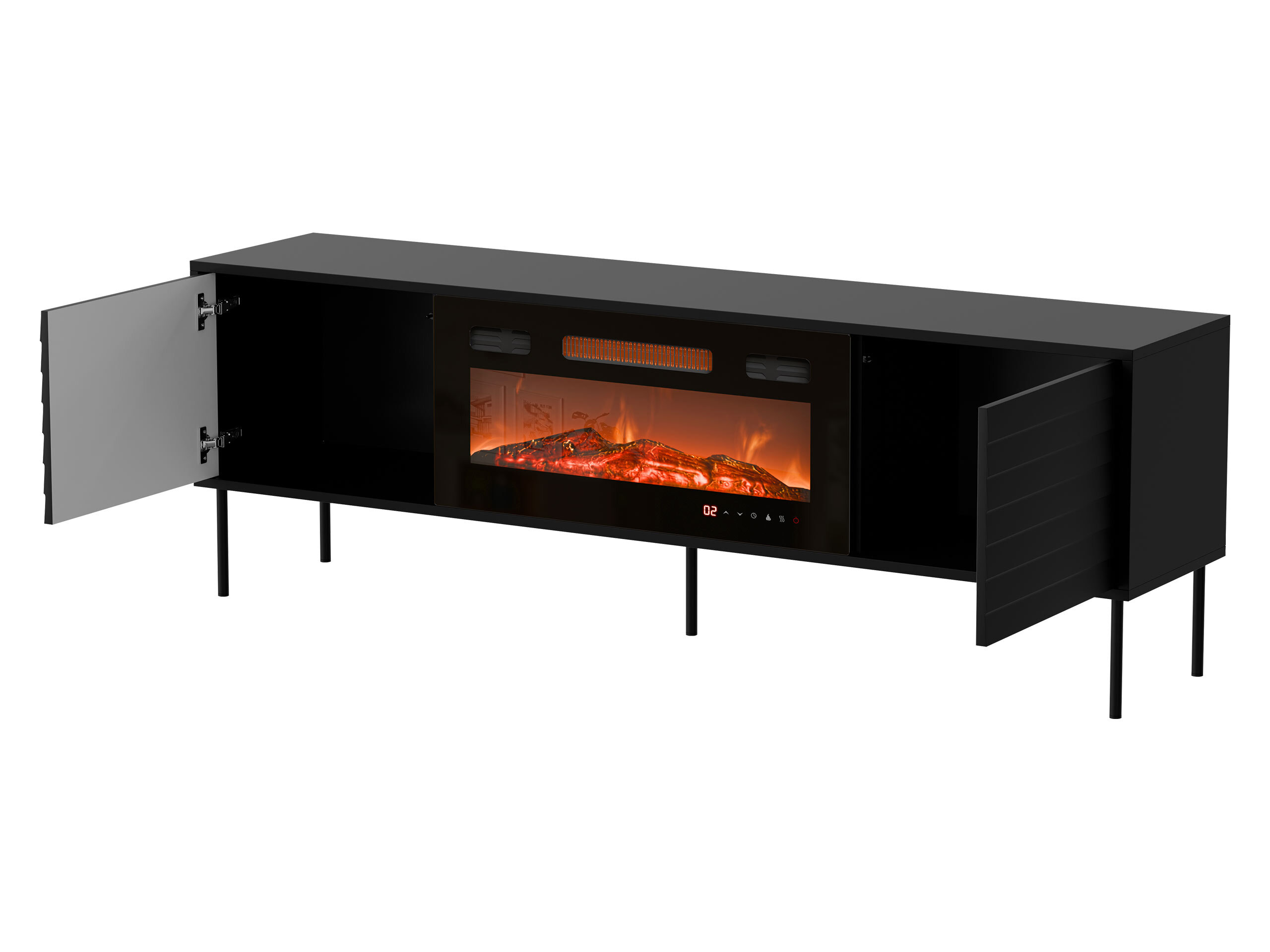 TV staliukas Flosoru 108 (Juoda)