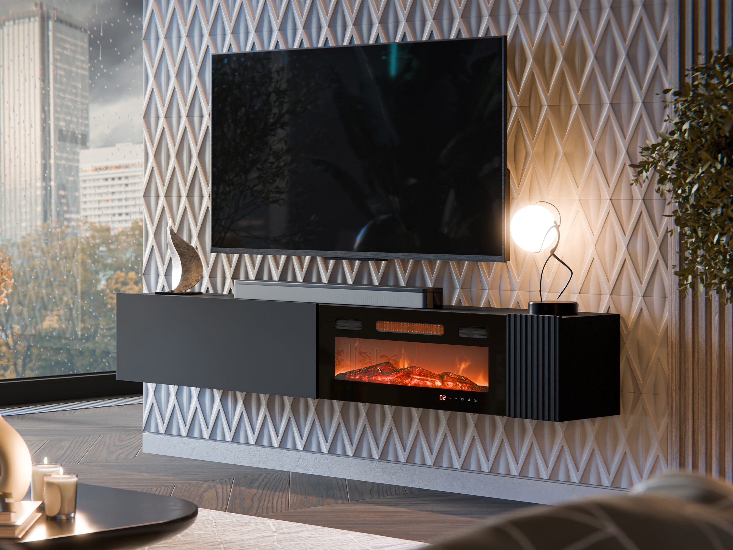 TV staliukas Species I (Juoda)