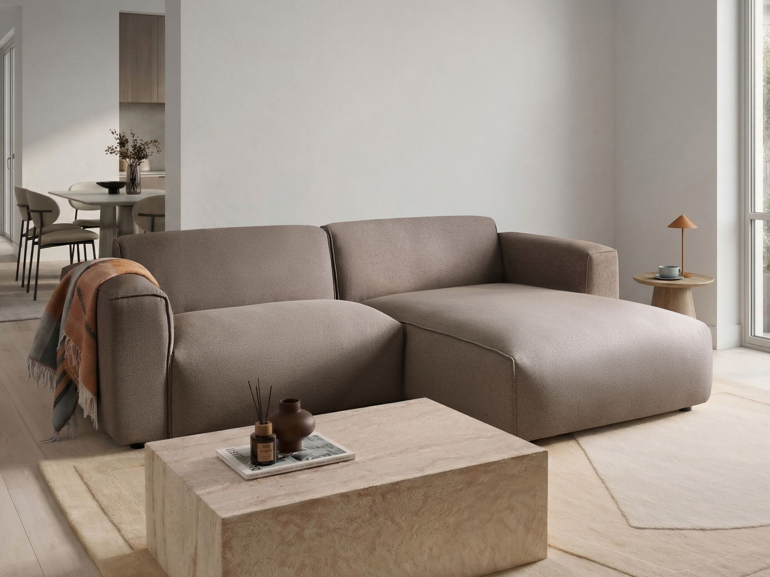 Minkštas kampas Berwyn 3290 (Taupe)