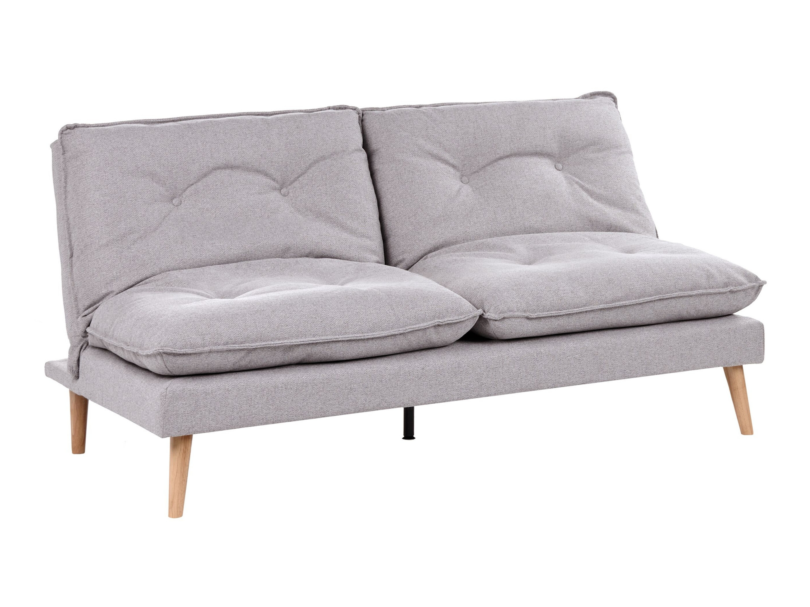 Sofa lova Berwyn 3285 (Pilka + Šviesus medis)