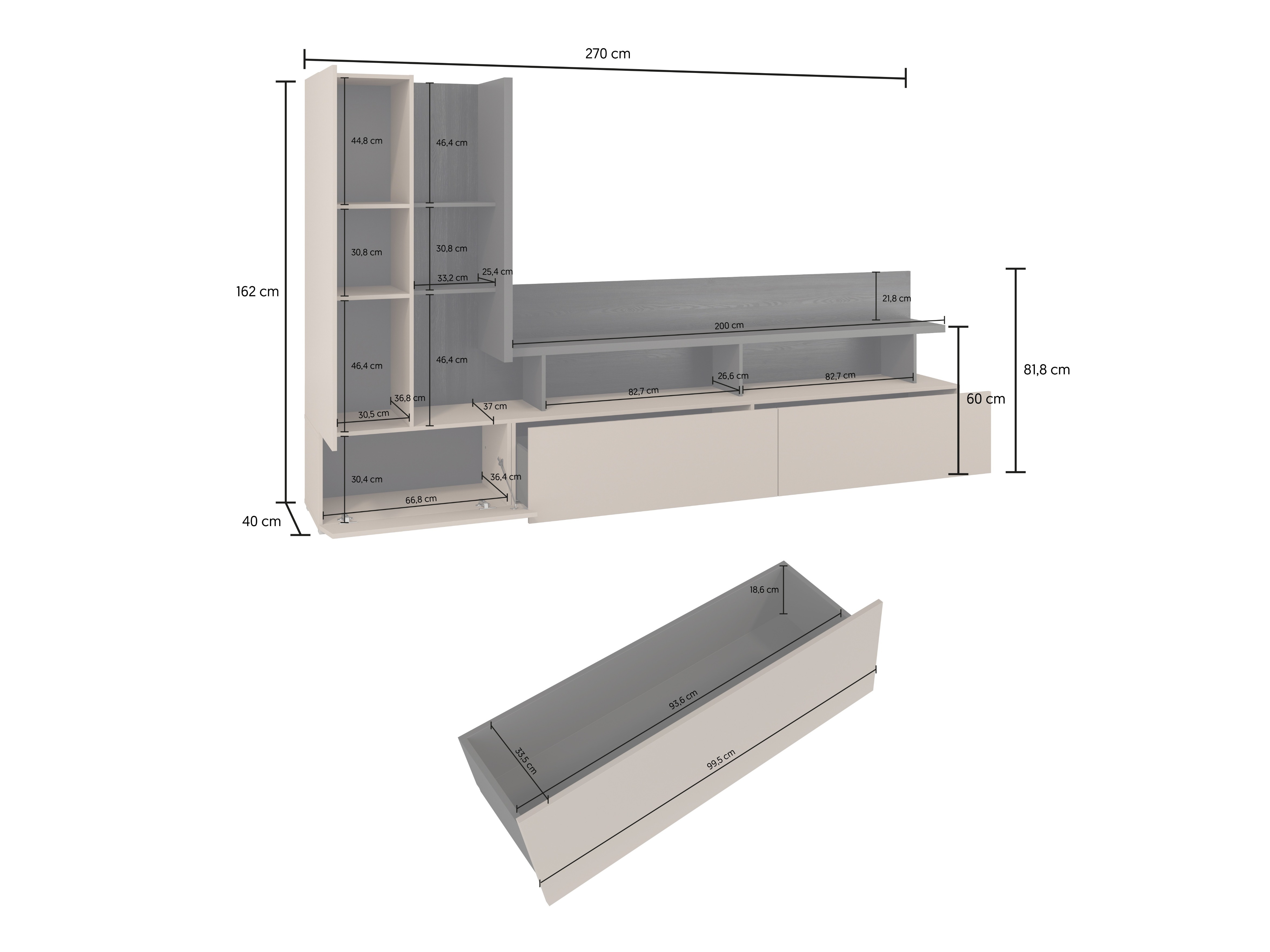 Svetainės komplektas Virvele 102