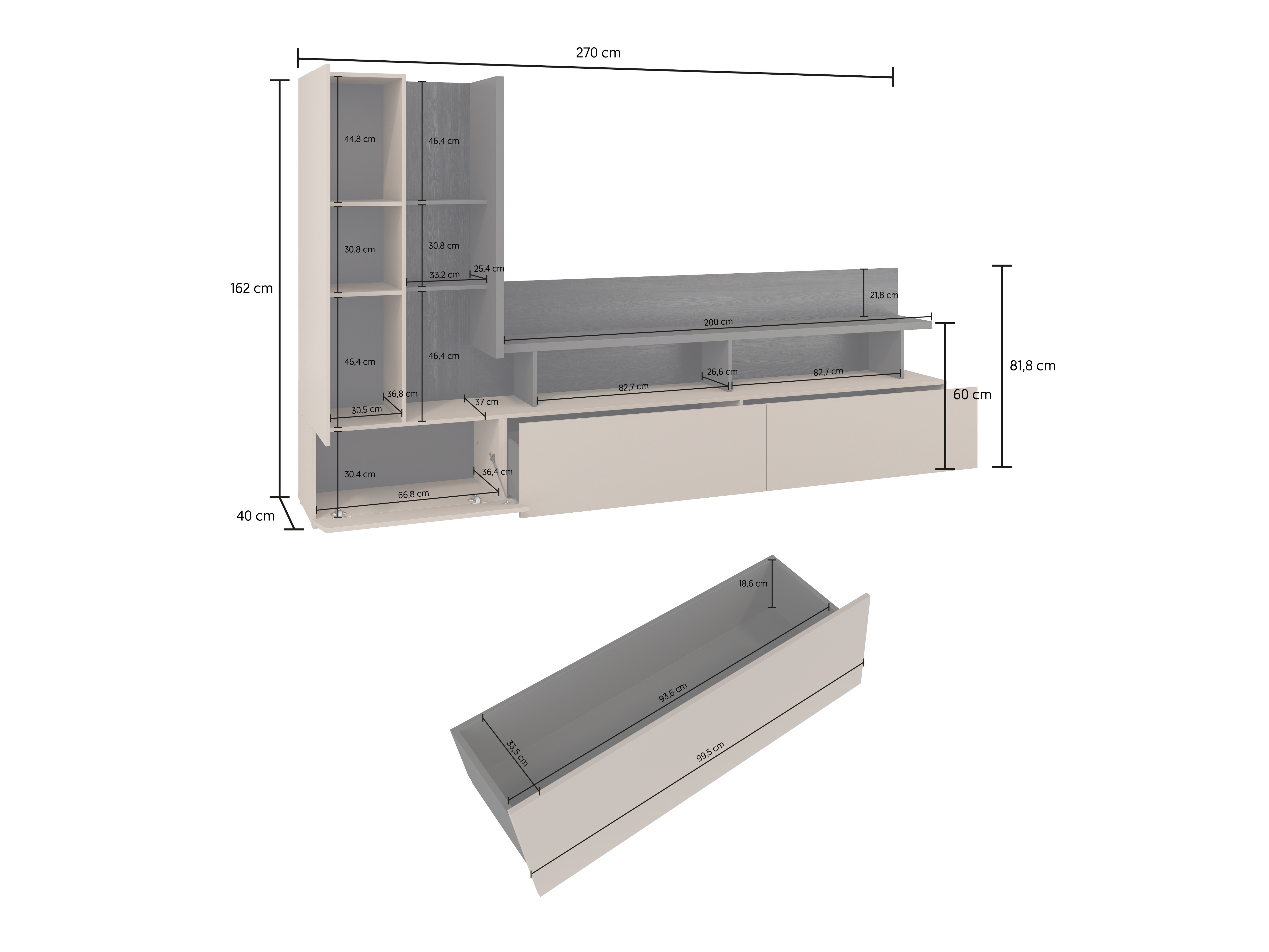 Svetainės komplektas Virvele 105
