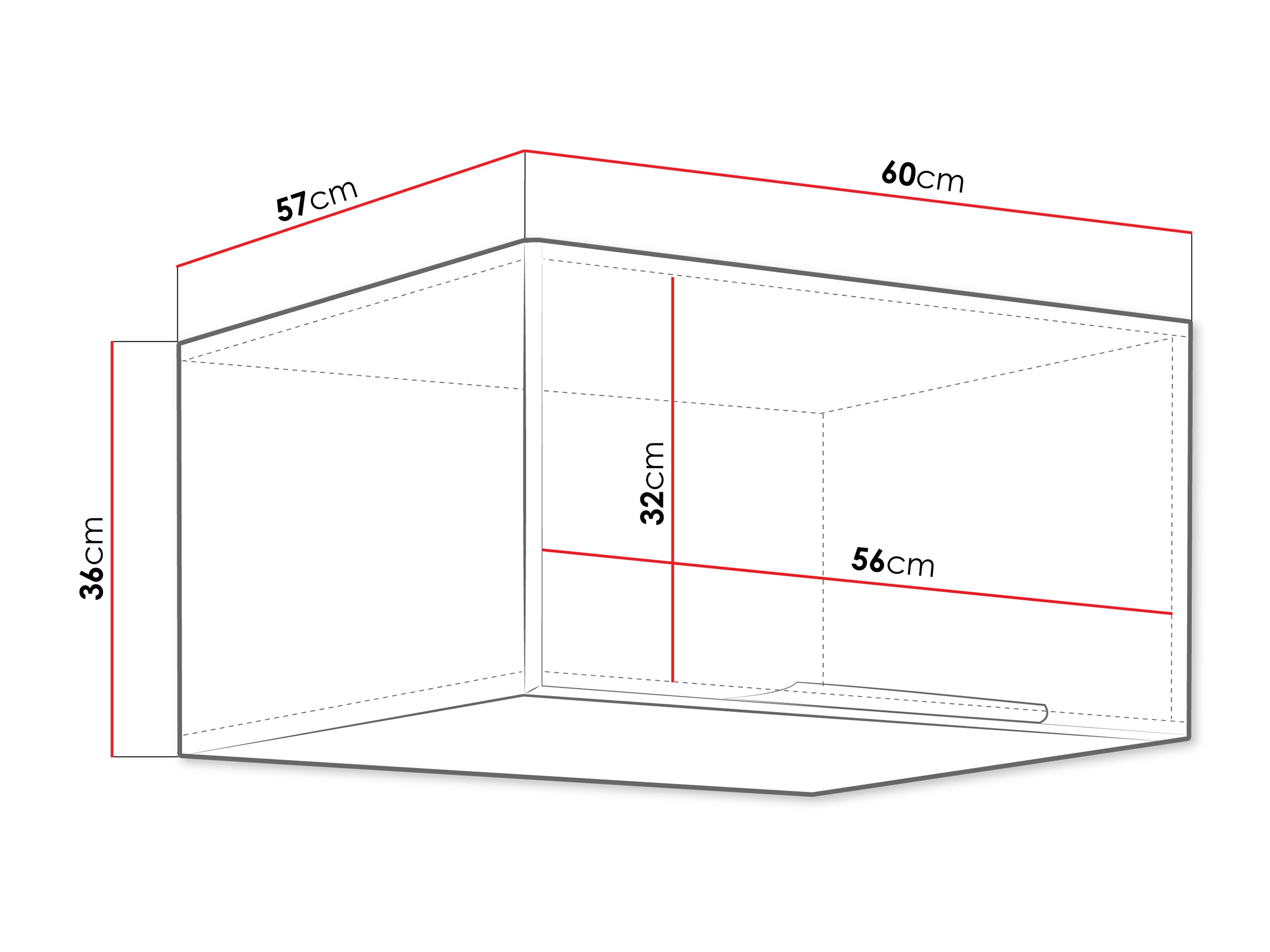 Modulinė pakabinama spintelė Sole 140
