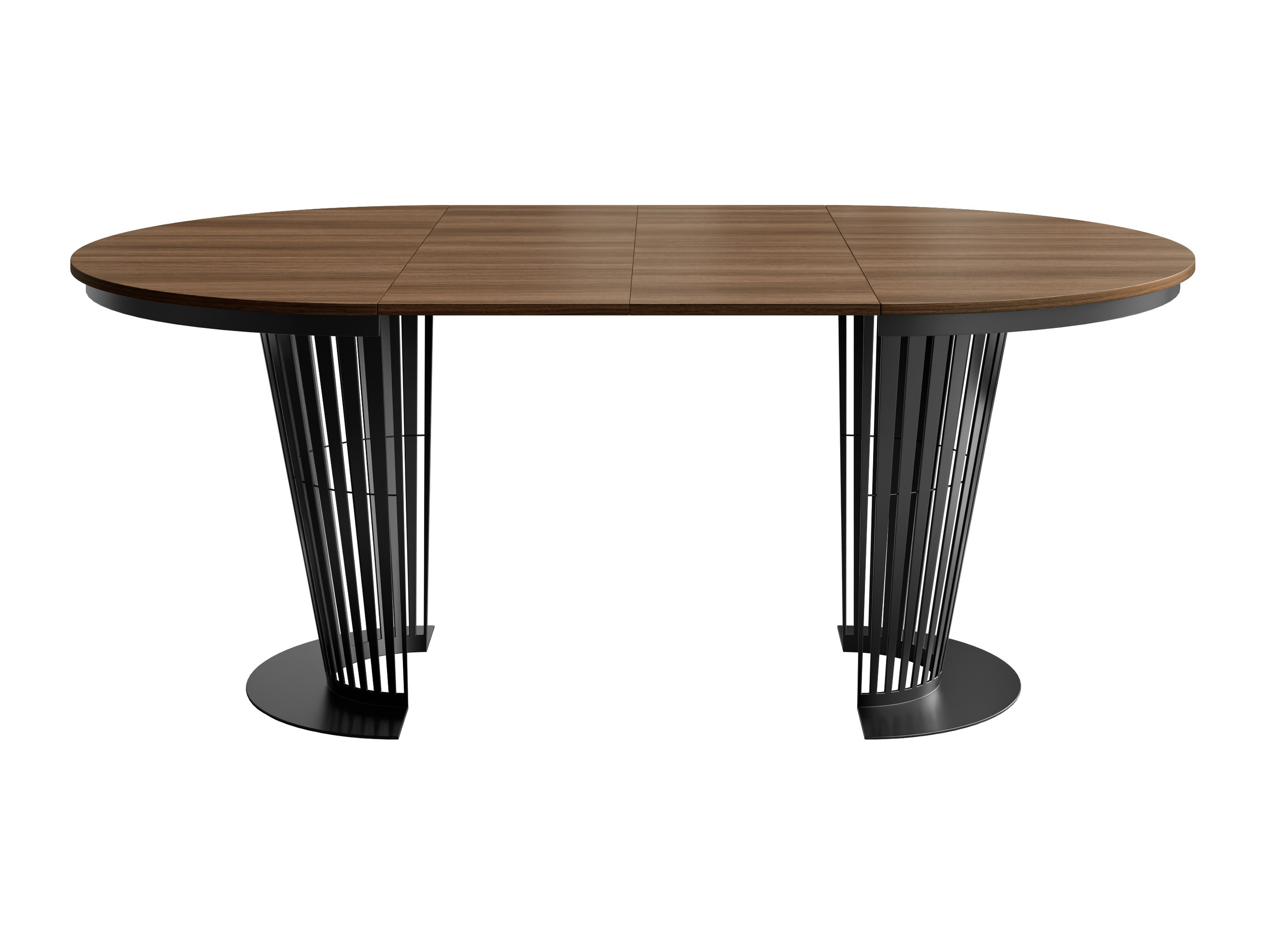 Stalas Oswego 179 (Juoda + Tamsus riešutas)