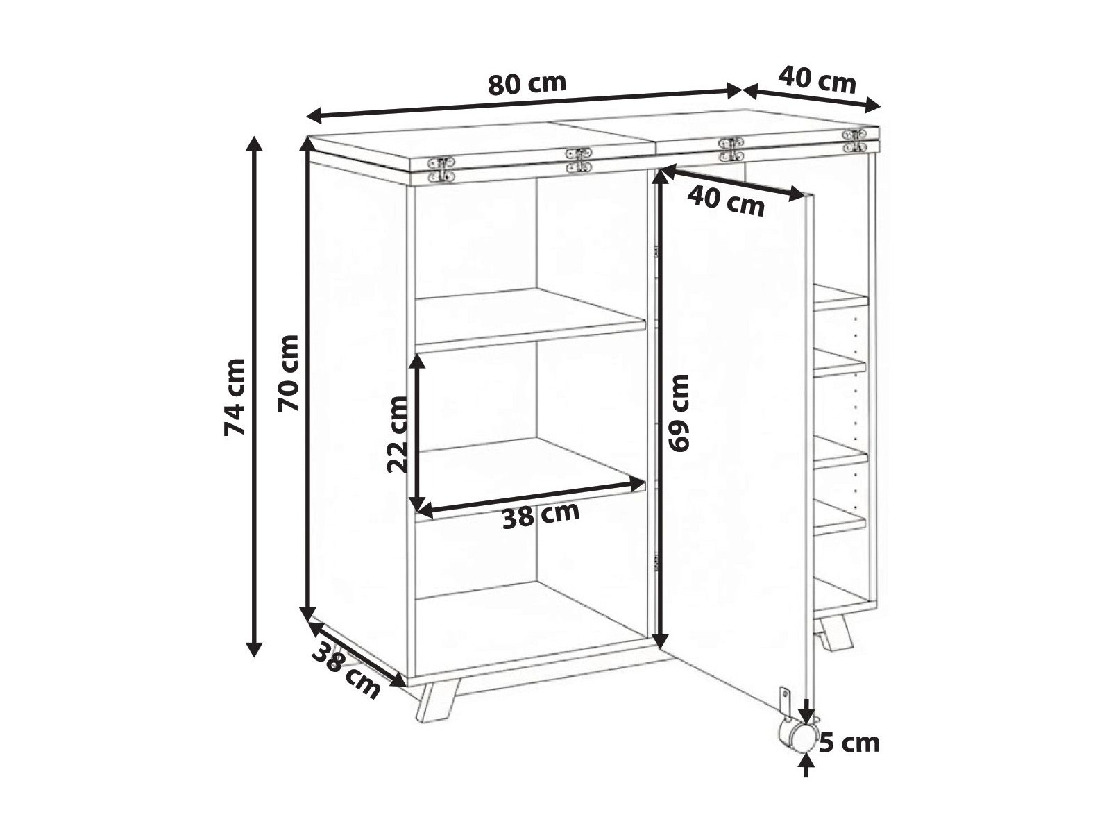 Spintelė Berwyn 3303