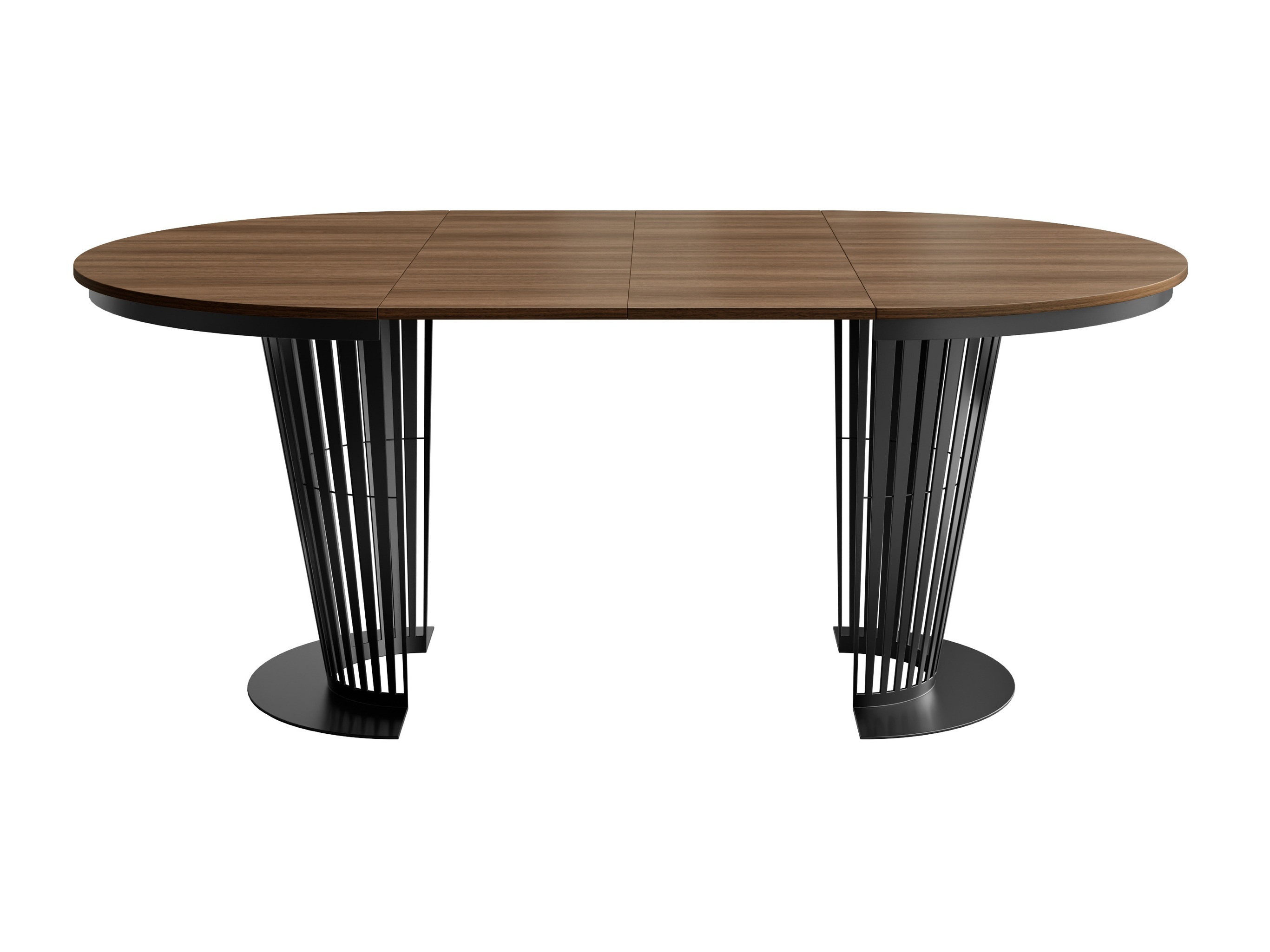 Stalas Oswego 181 (Juoda + Tamsus riešutas)