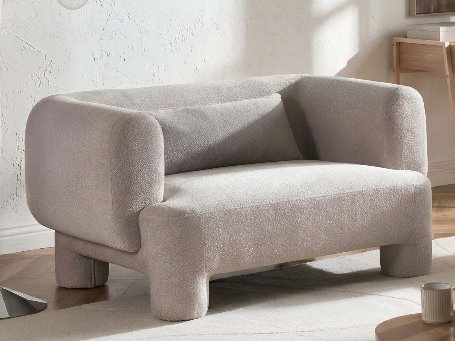 Sofa Cavsali 100 (Smėlinė)