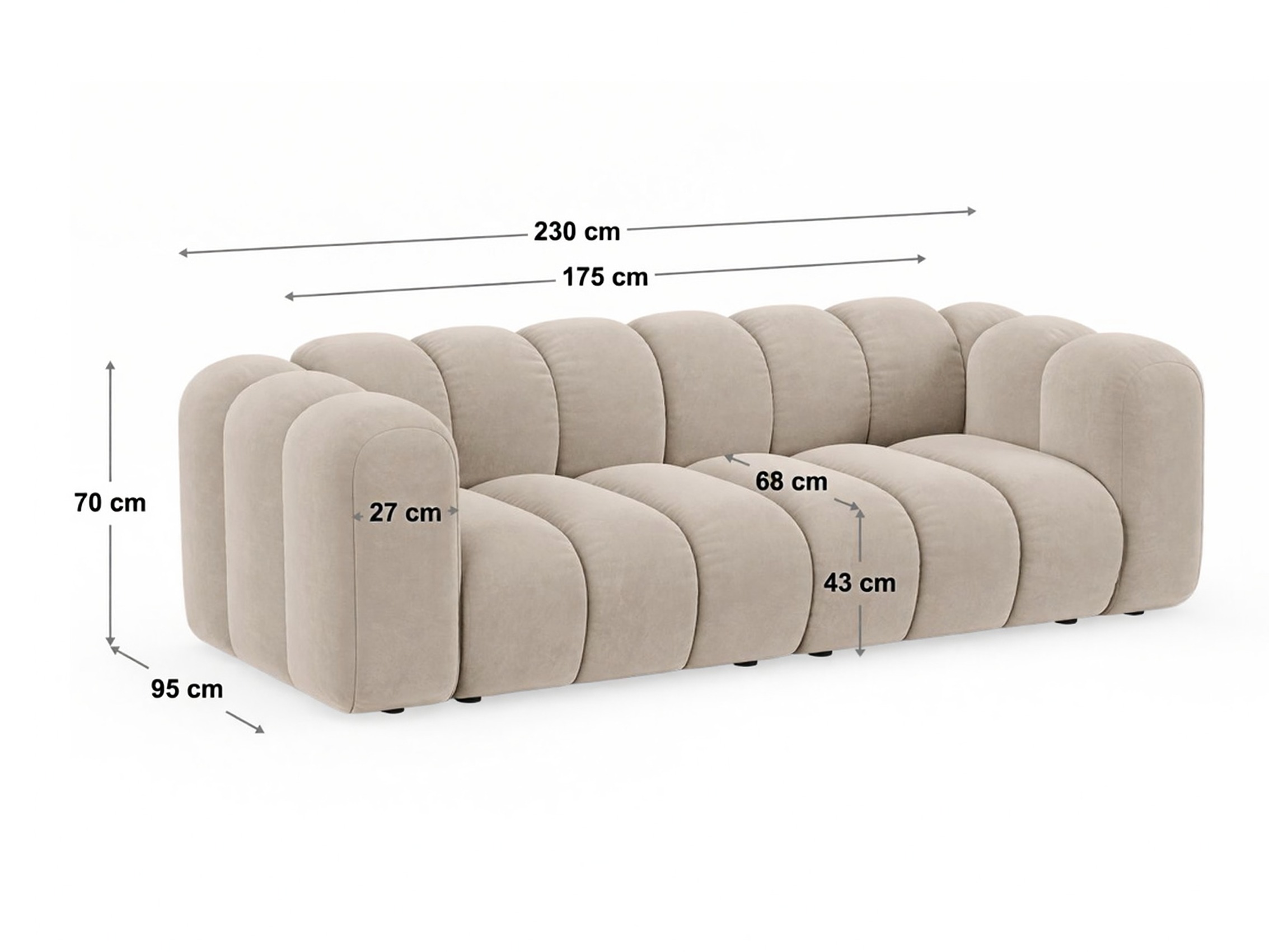 Sofa Cirleve 103 (Baloo 2073)