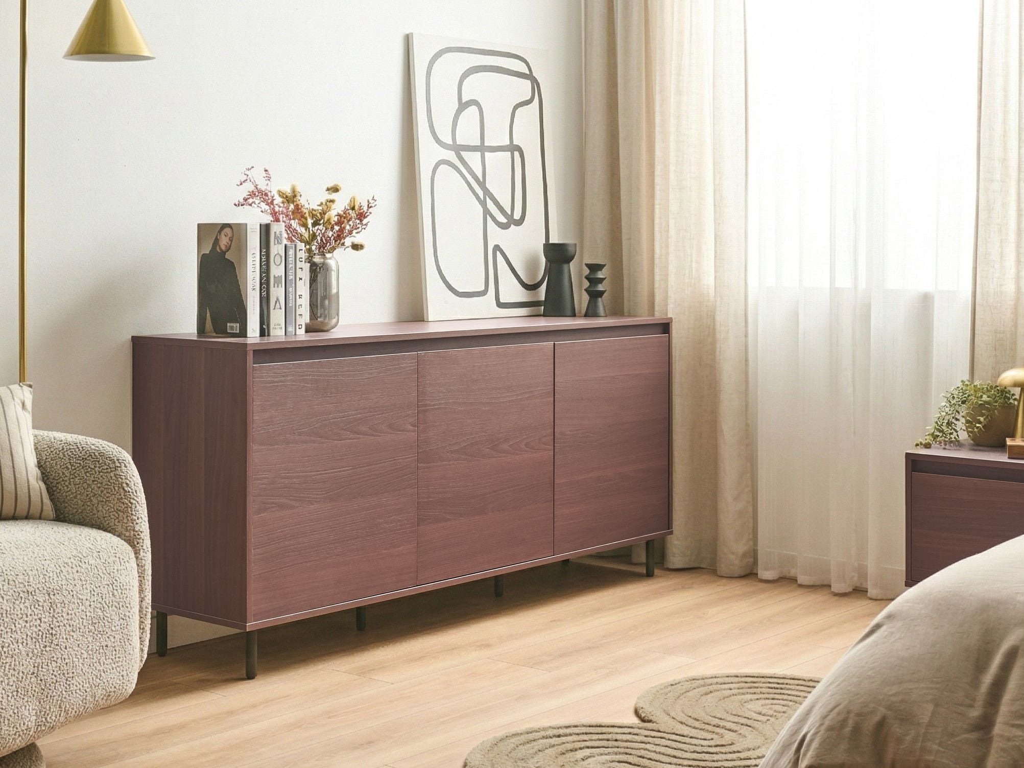 Spintelė Berwyn 3311 (Tamsus medis)