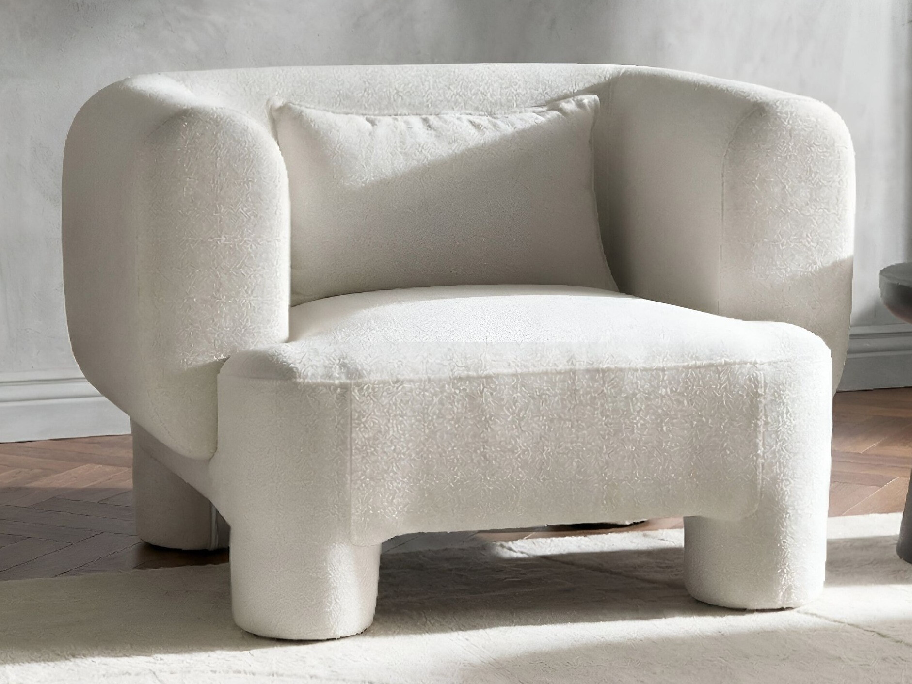 Fotelis Cavsali 102 (Balta)