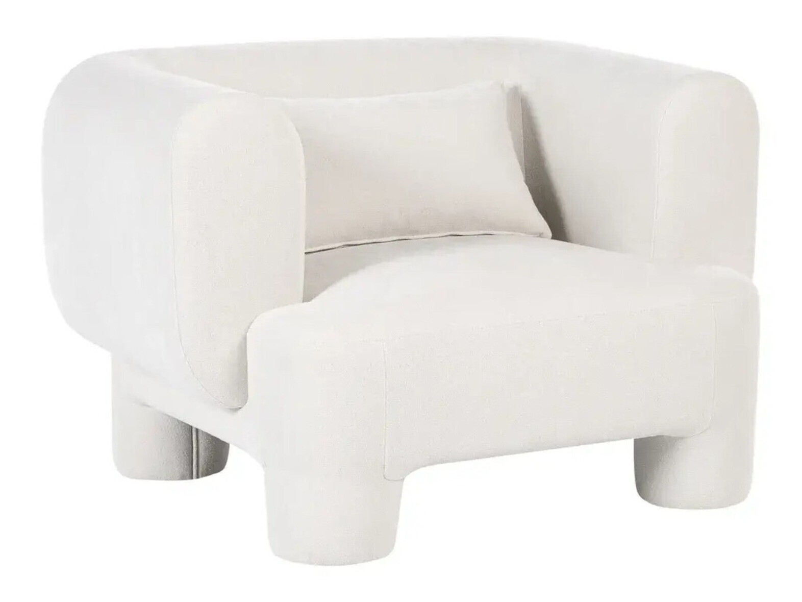 Minkštų baldų komplektas Cavsali 104 (Balta)