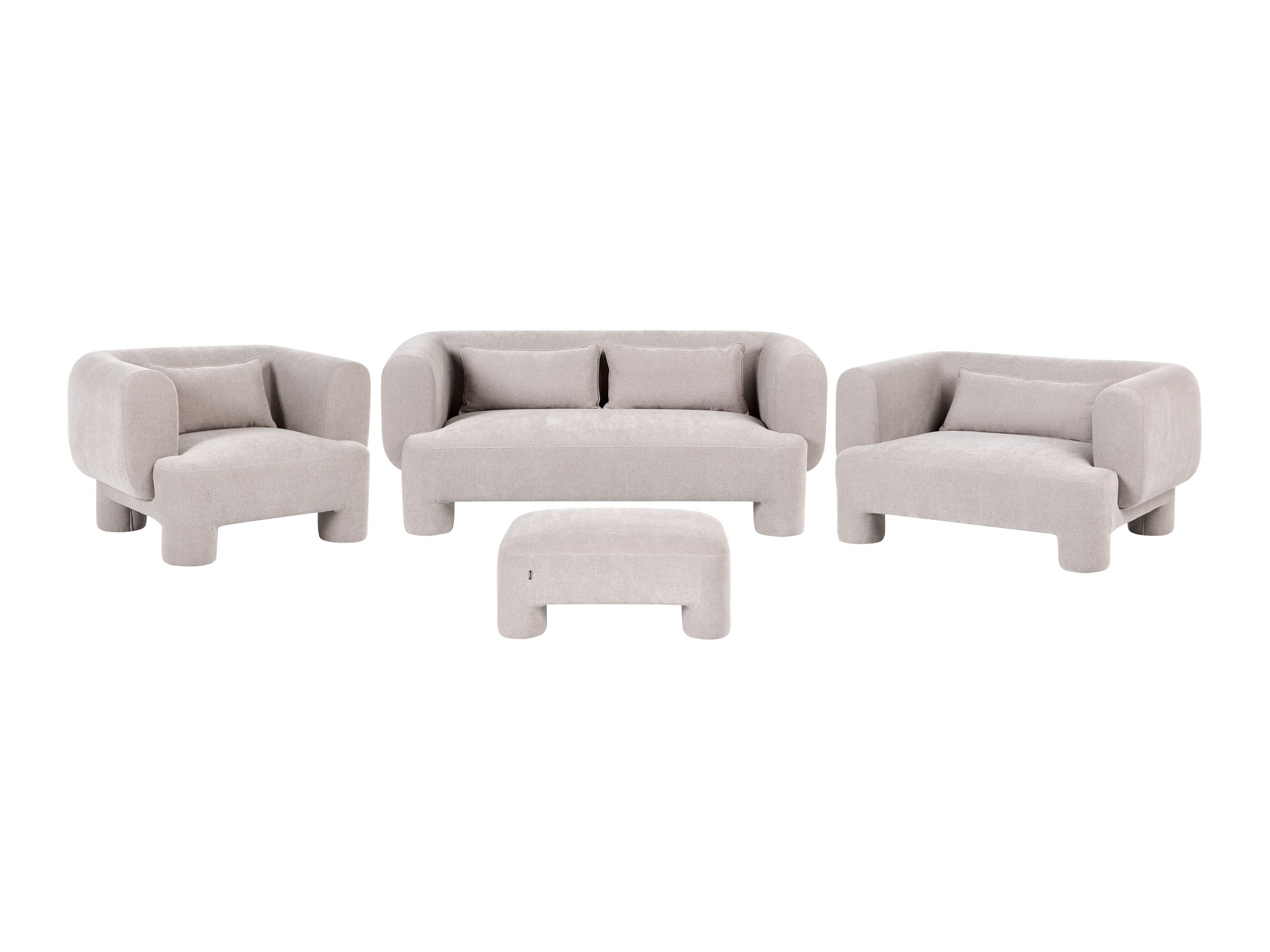 Minkštų baldų komplektas Cavsali 105 (Smėlinė)