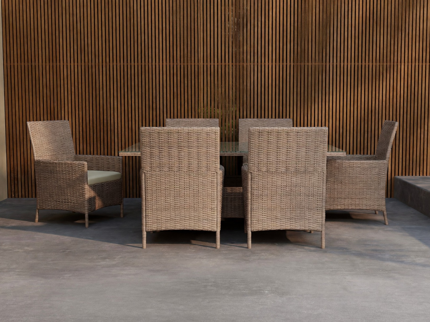 Stalo ir kėdžių komplektas Dallas 5243