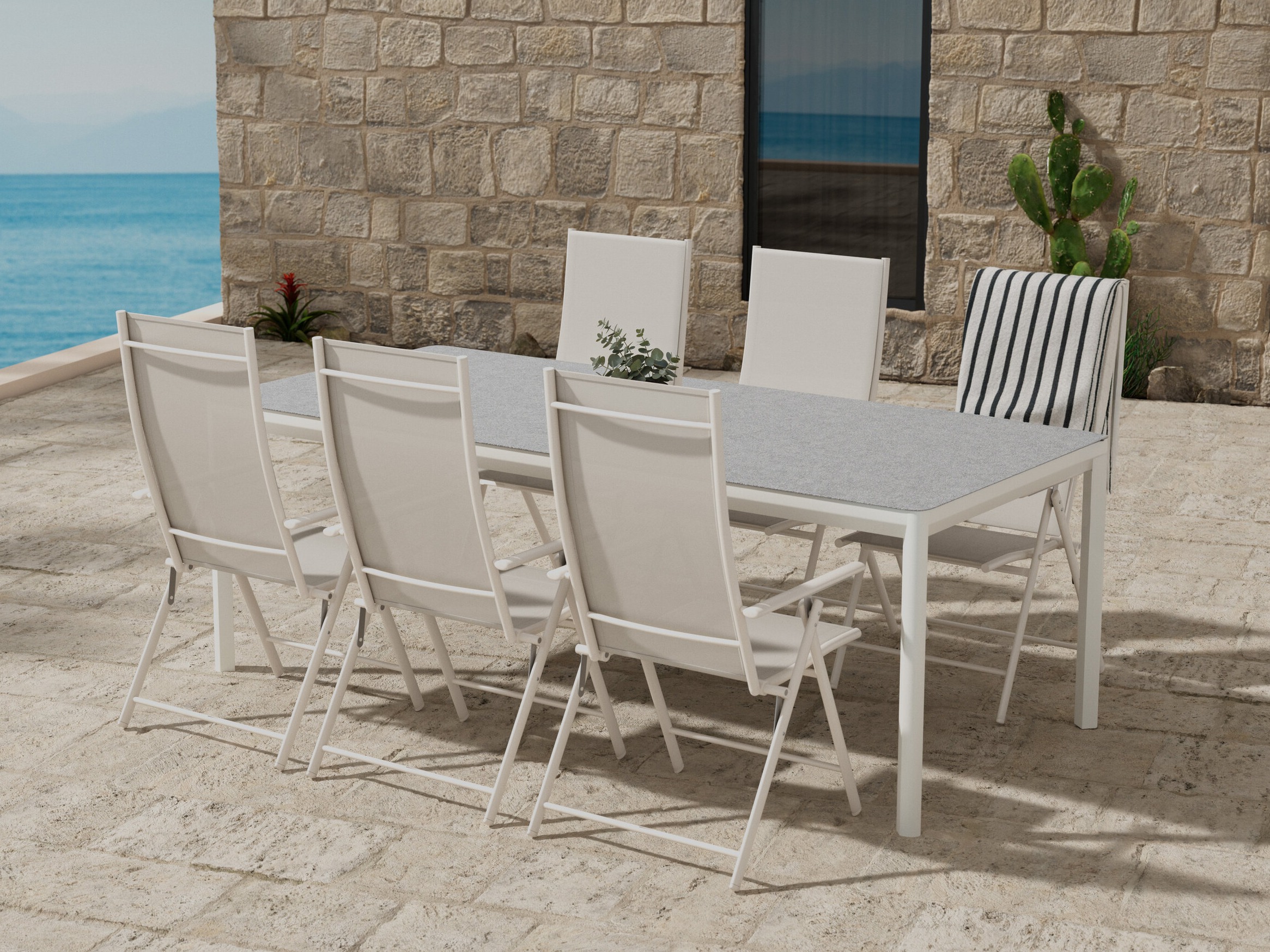 Stalo ir kėdžių komplektas Dallas 5245