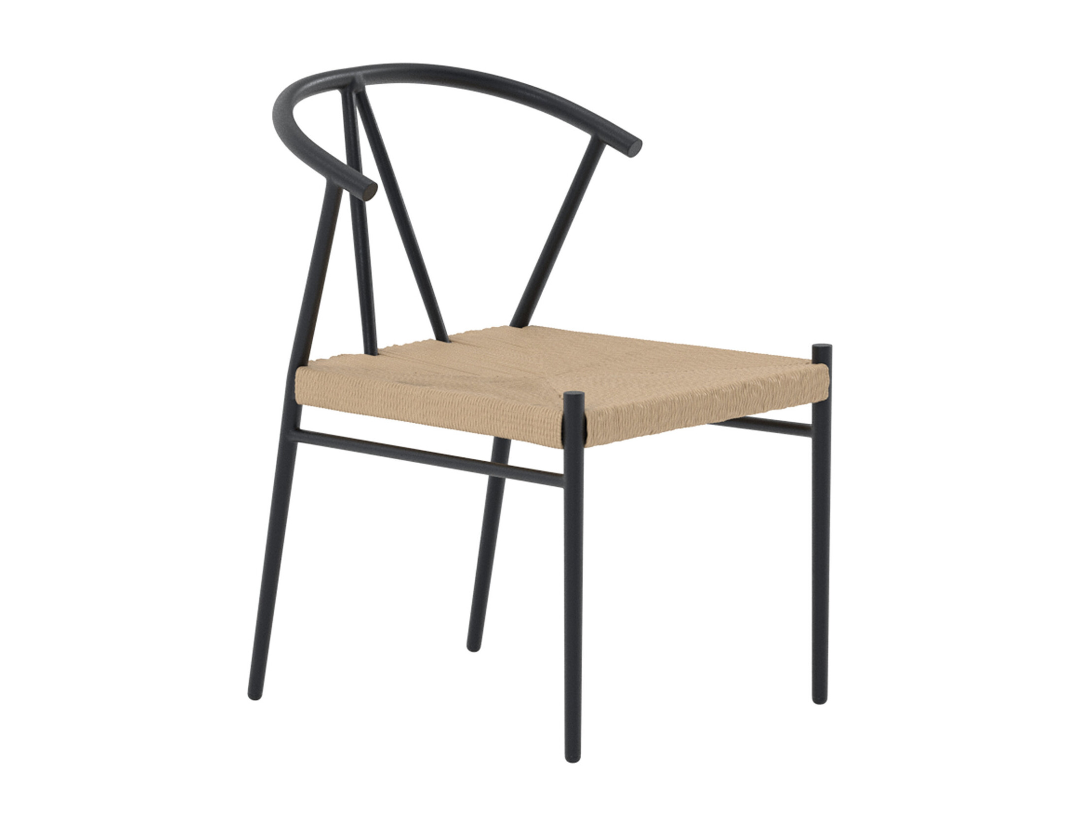 Lauko kėdė Dallas 5249 (Juoda)