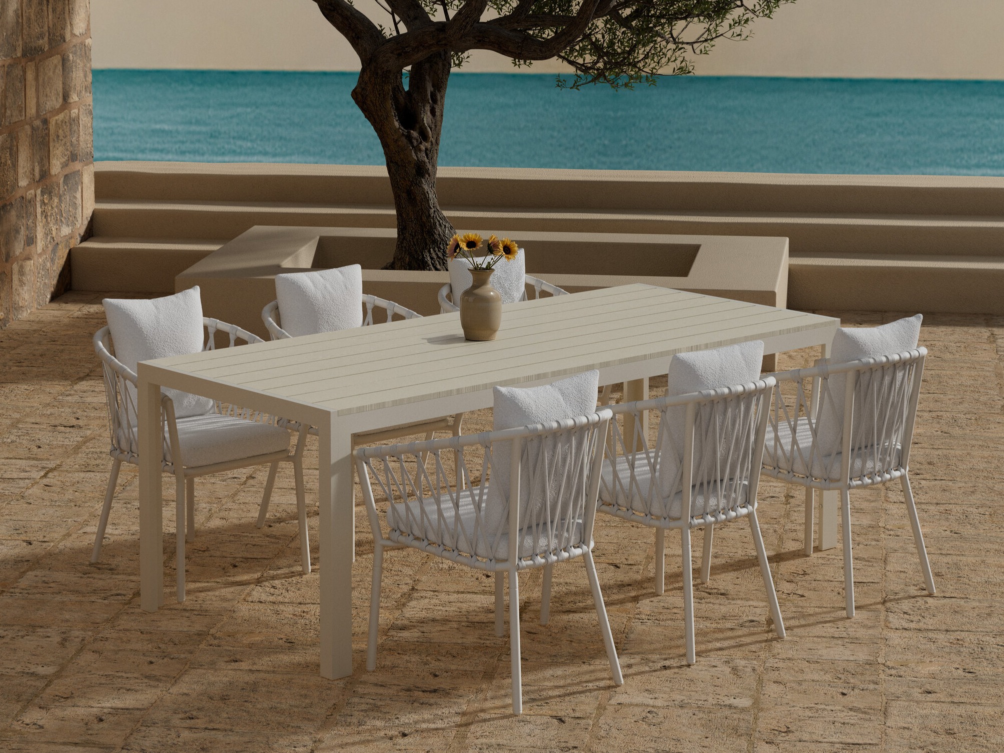 Stalo ir kėdžių komplektas Dallas 5246