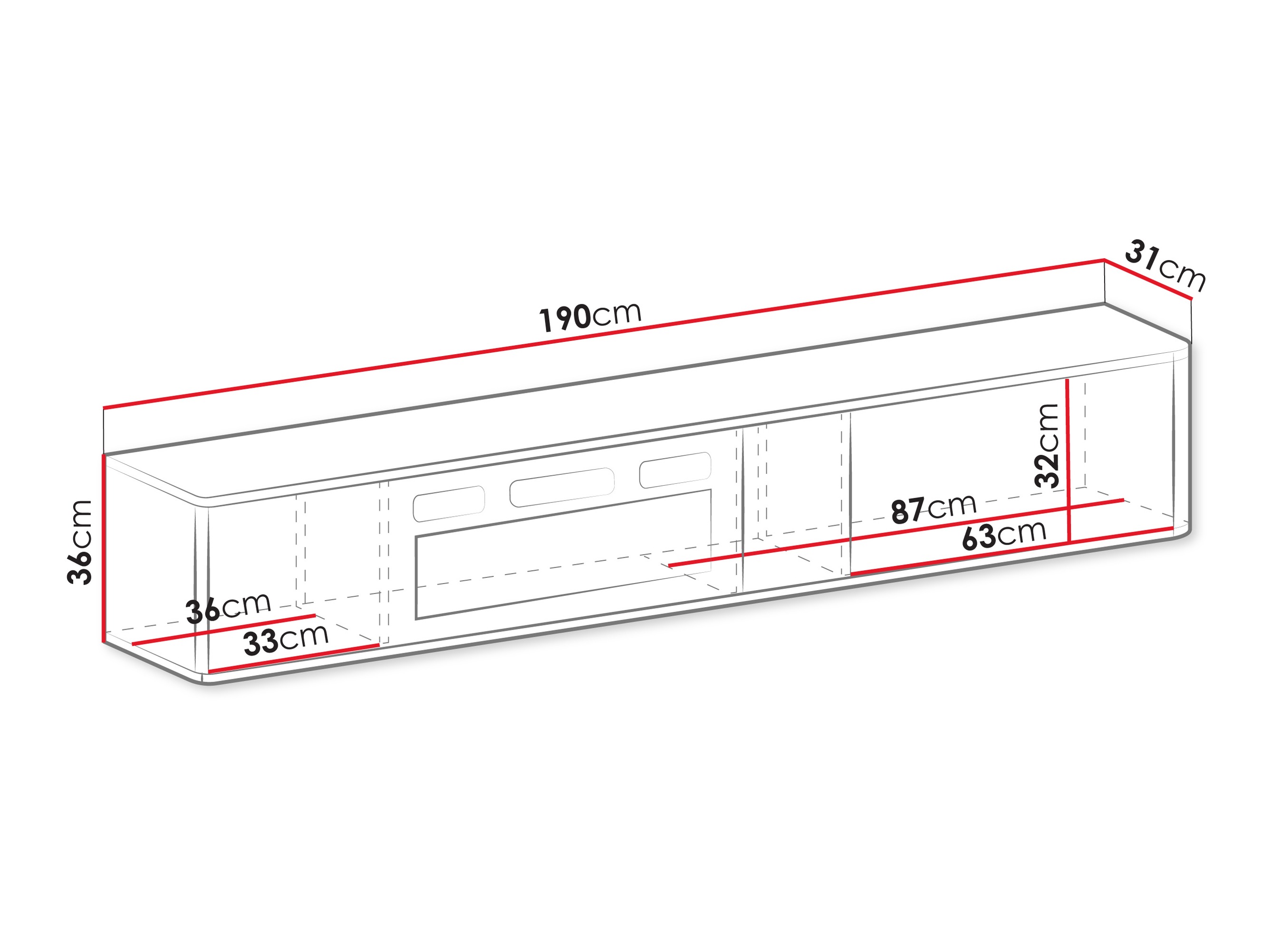 TV staliukas Dormele 111