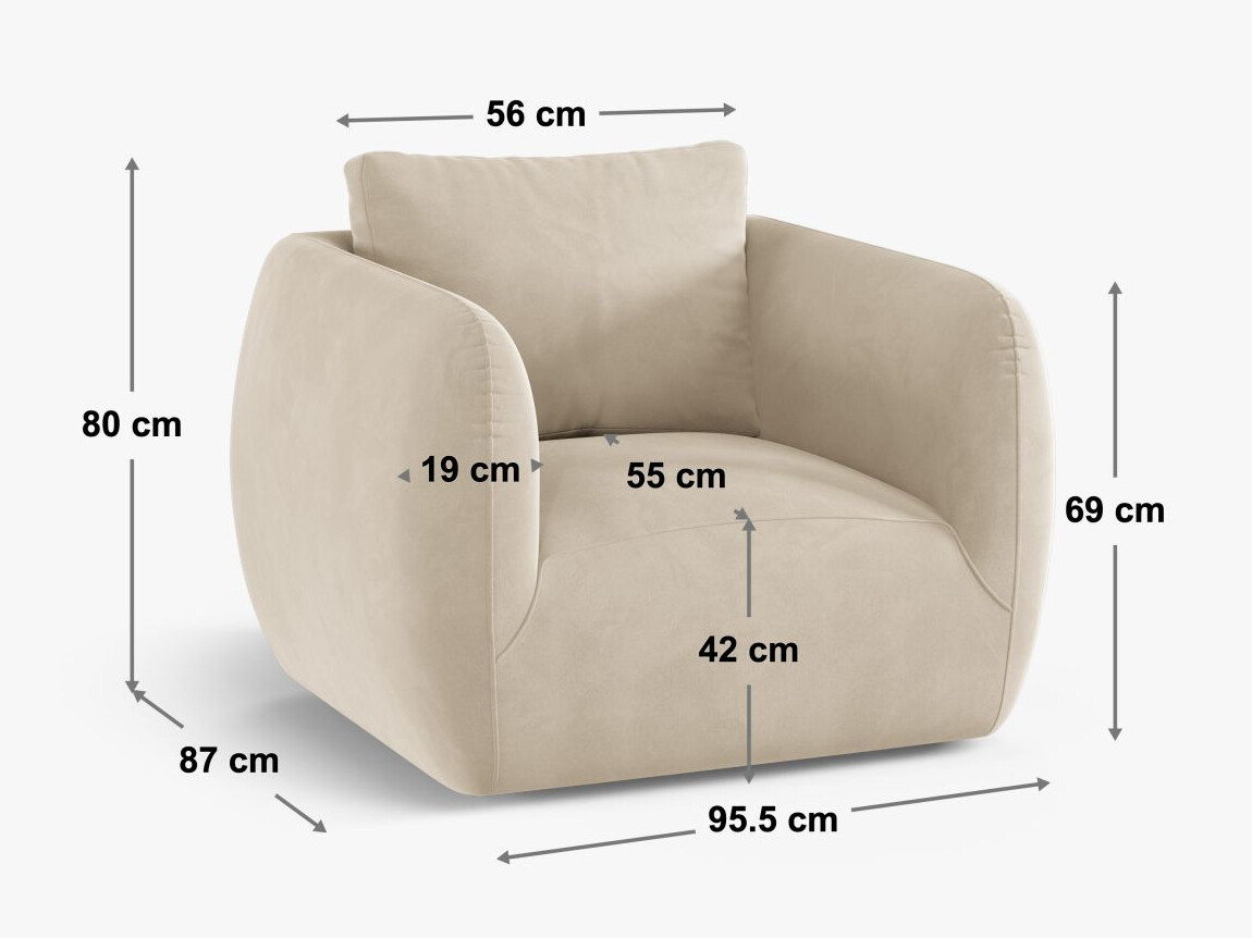 Fotelis Beckley 354 (Wind 75)