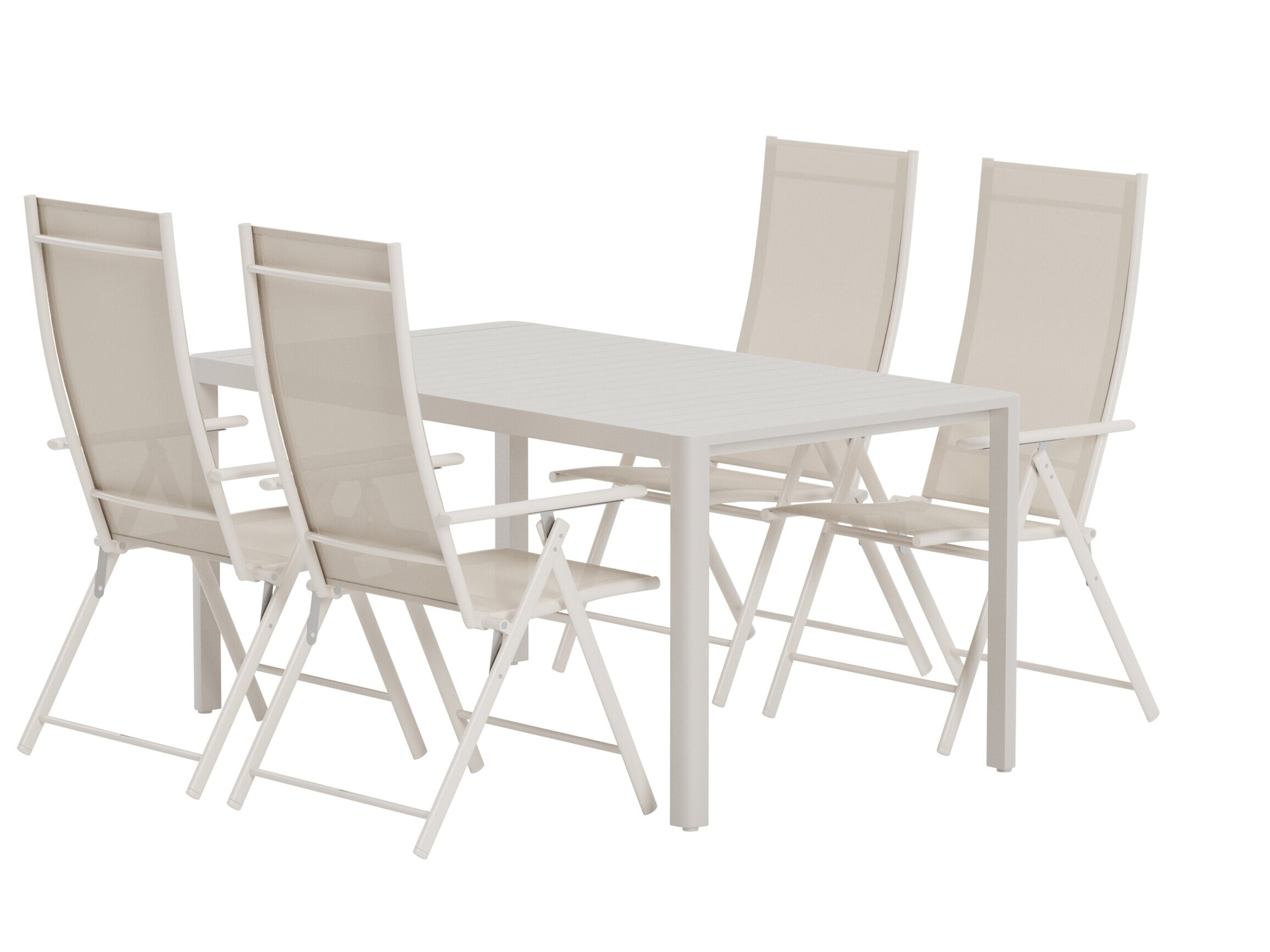 Stalo ir kėdžių komplektas Dallas 5255 (Smėlinė)