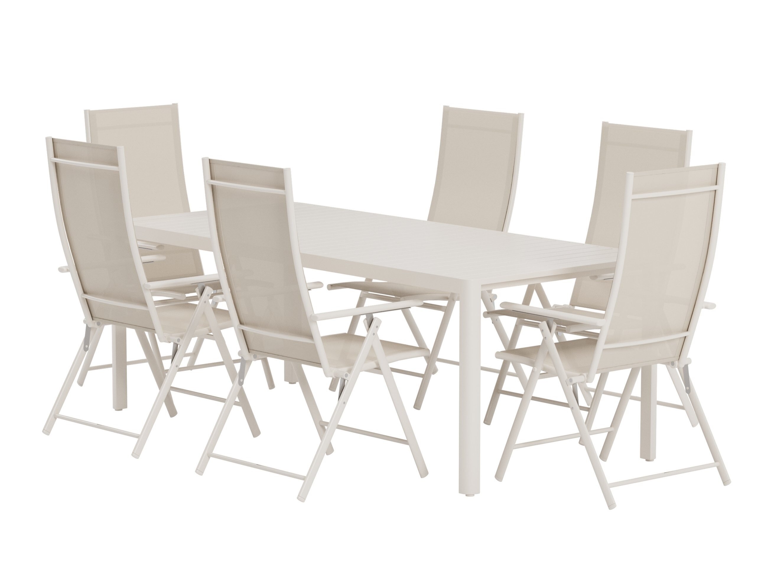 Stalo ir kėdžių komplektas Dallas 5256 (Smėlinė)