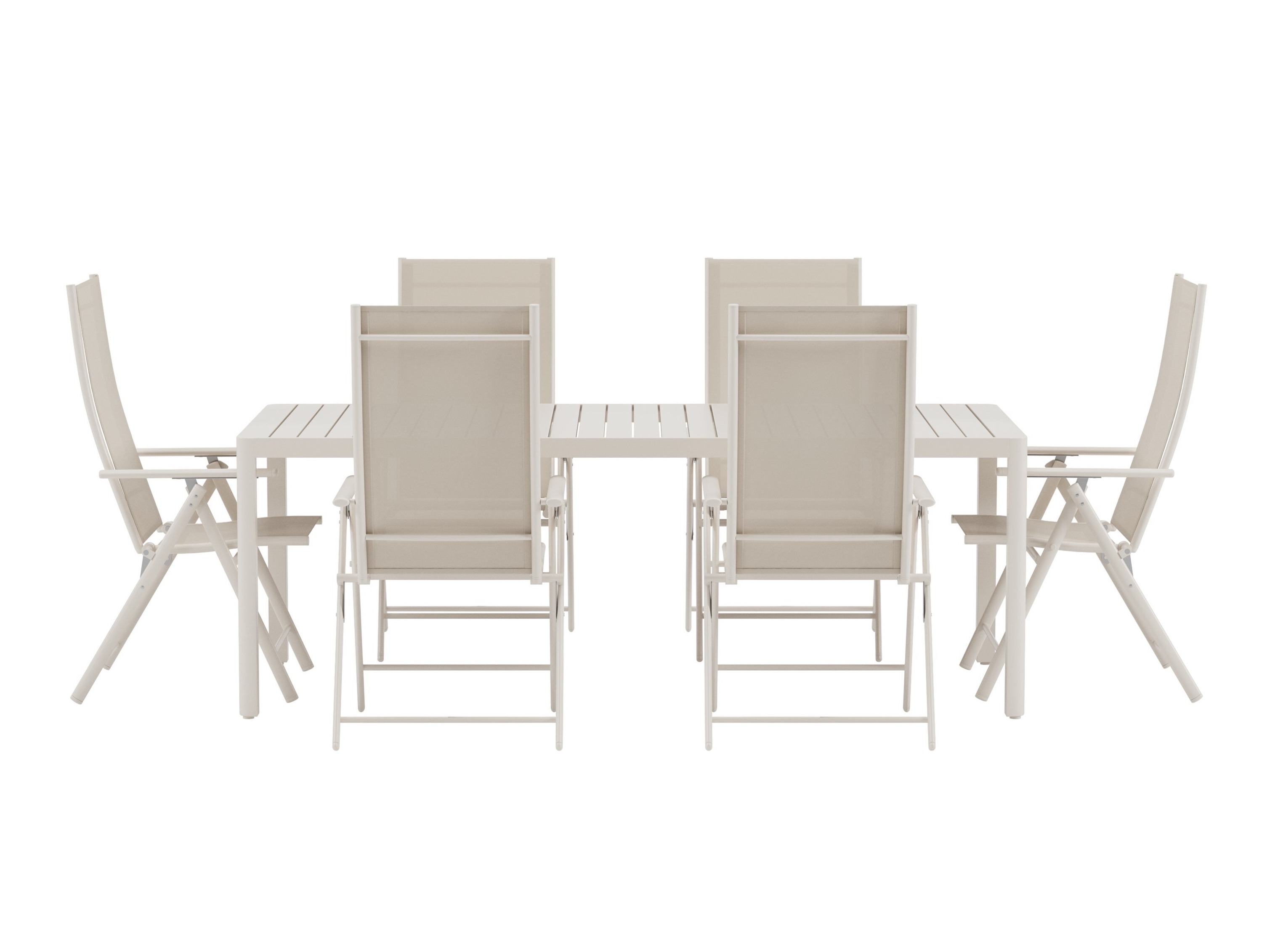 Stalo ir kėdžių komplektas Dallas 5256 (Smėlinė)