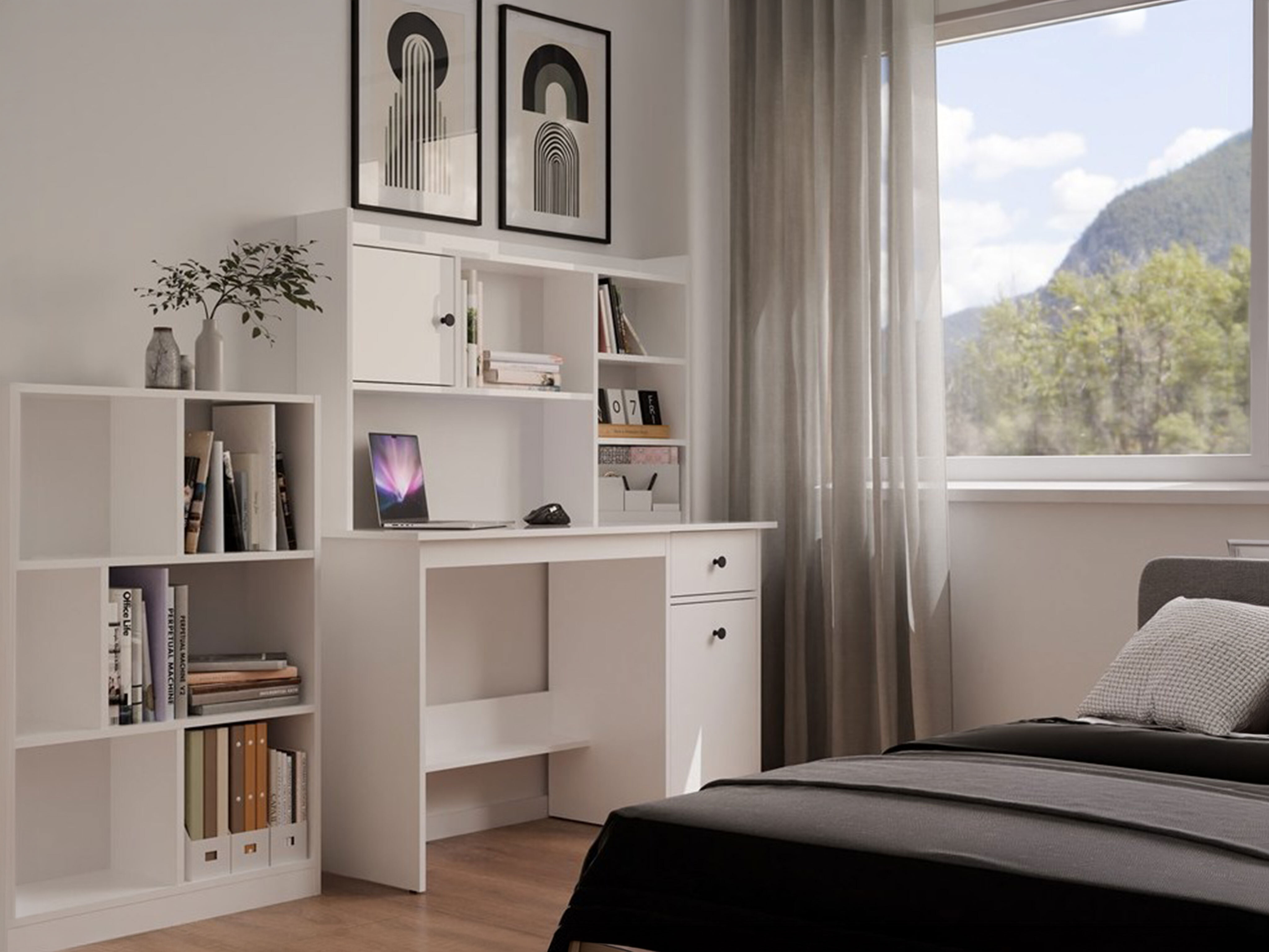 Darbo stalas Mandeville 376 (Balta)