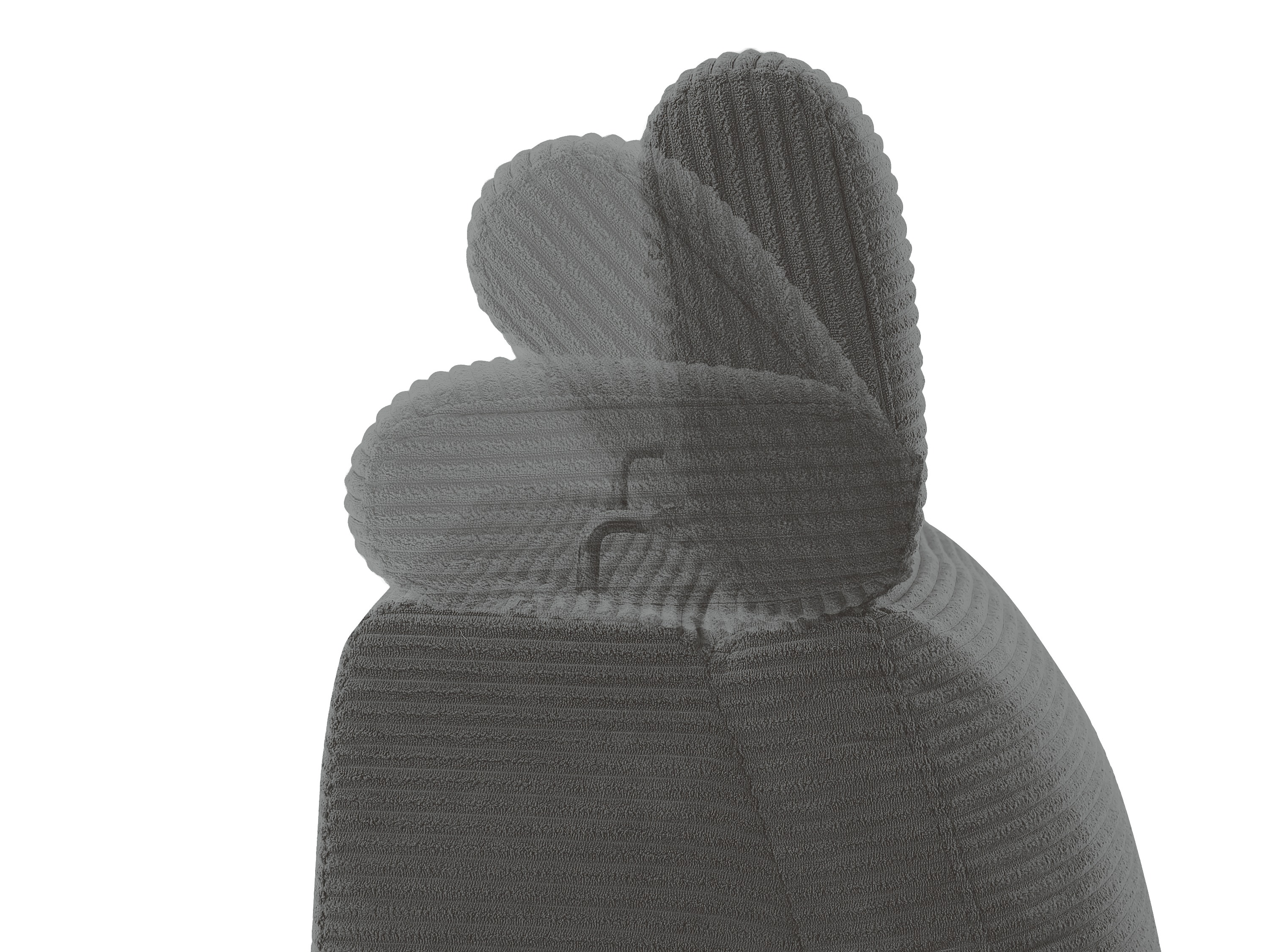 Minkštas kampas reglaineris Denton 1509 (Antracitas)