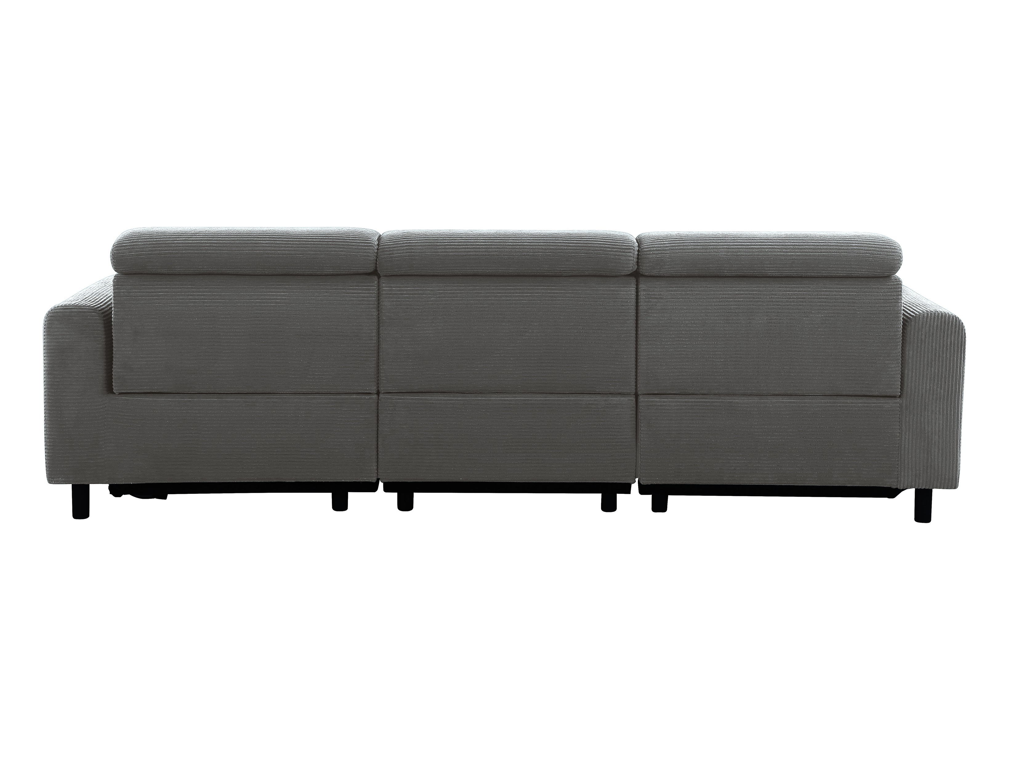 Minkštas kampas reglaineris Denton 1510 (Tamsi pilka)