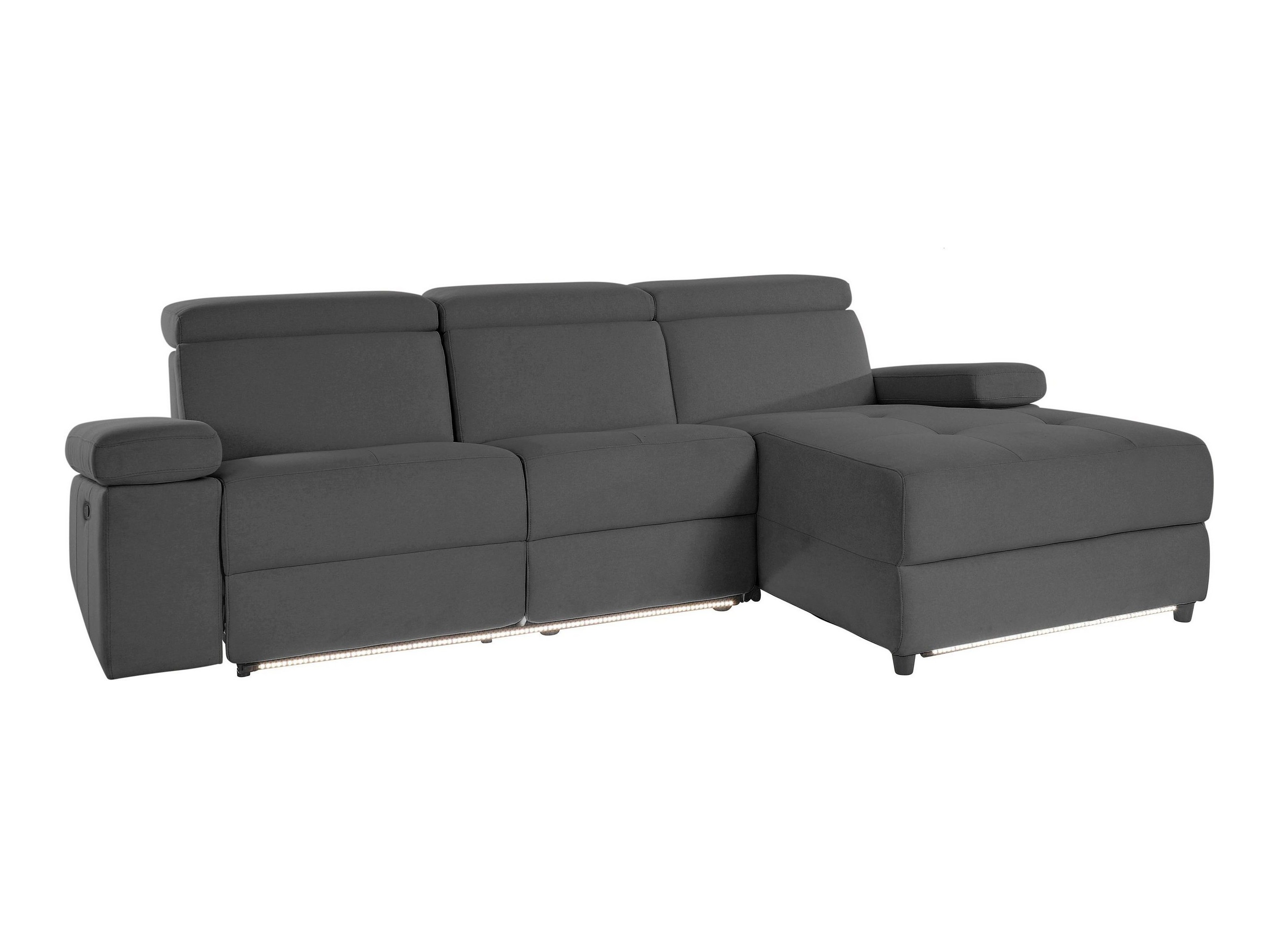 Minkštas kampas reglaineris Denton 710 (Antracitas)