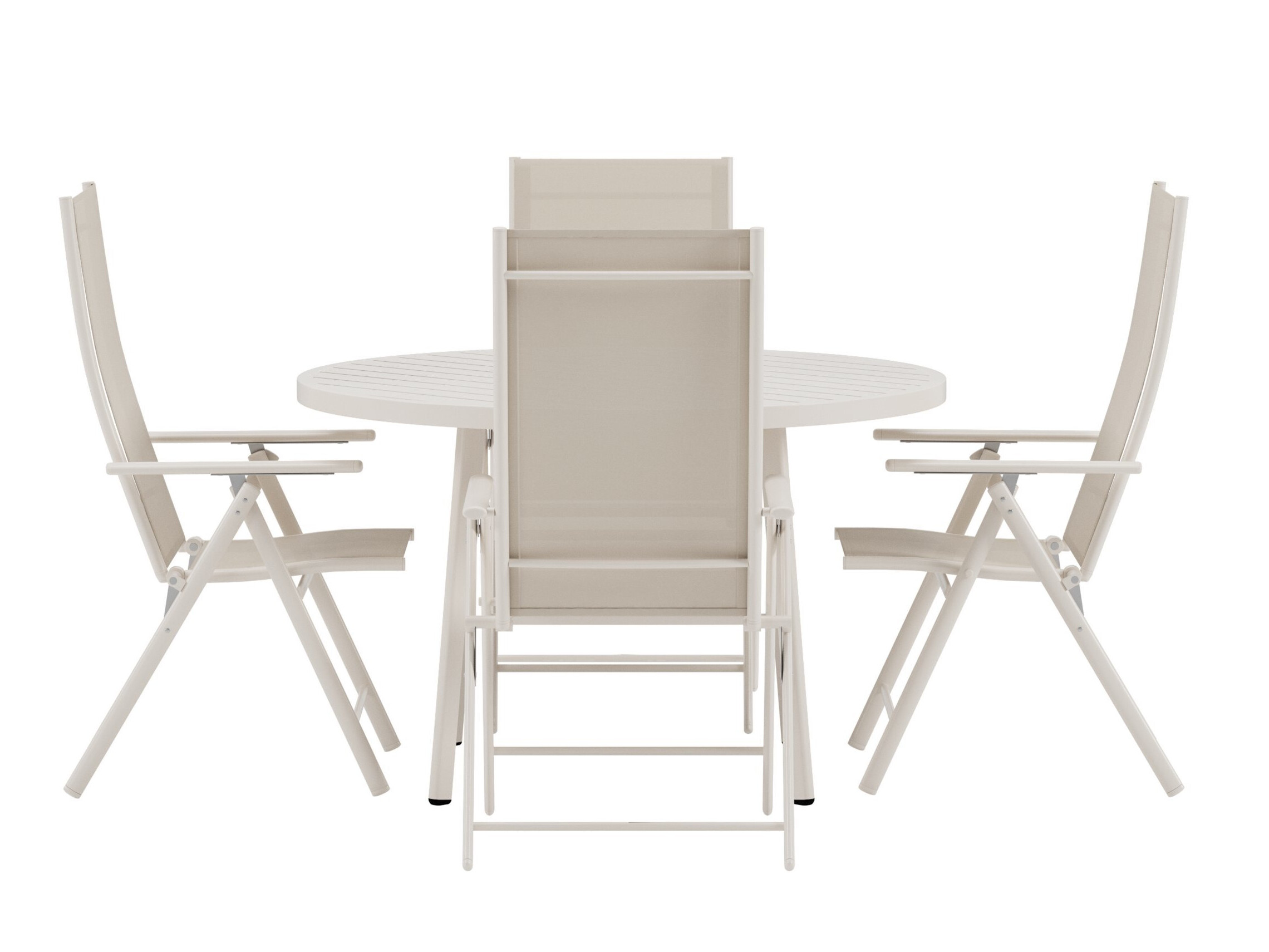 Stalo ir kėdžių komplektas Dallas 5257 (Smėlinė)