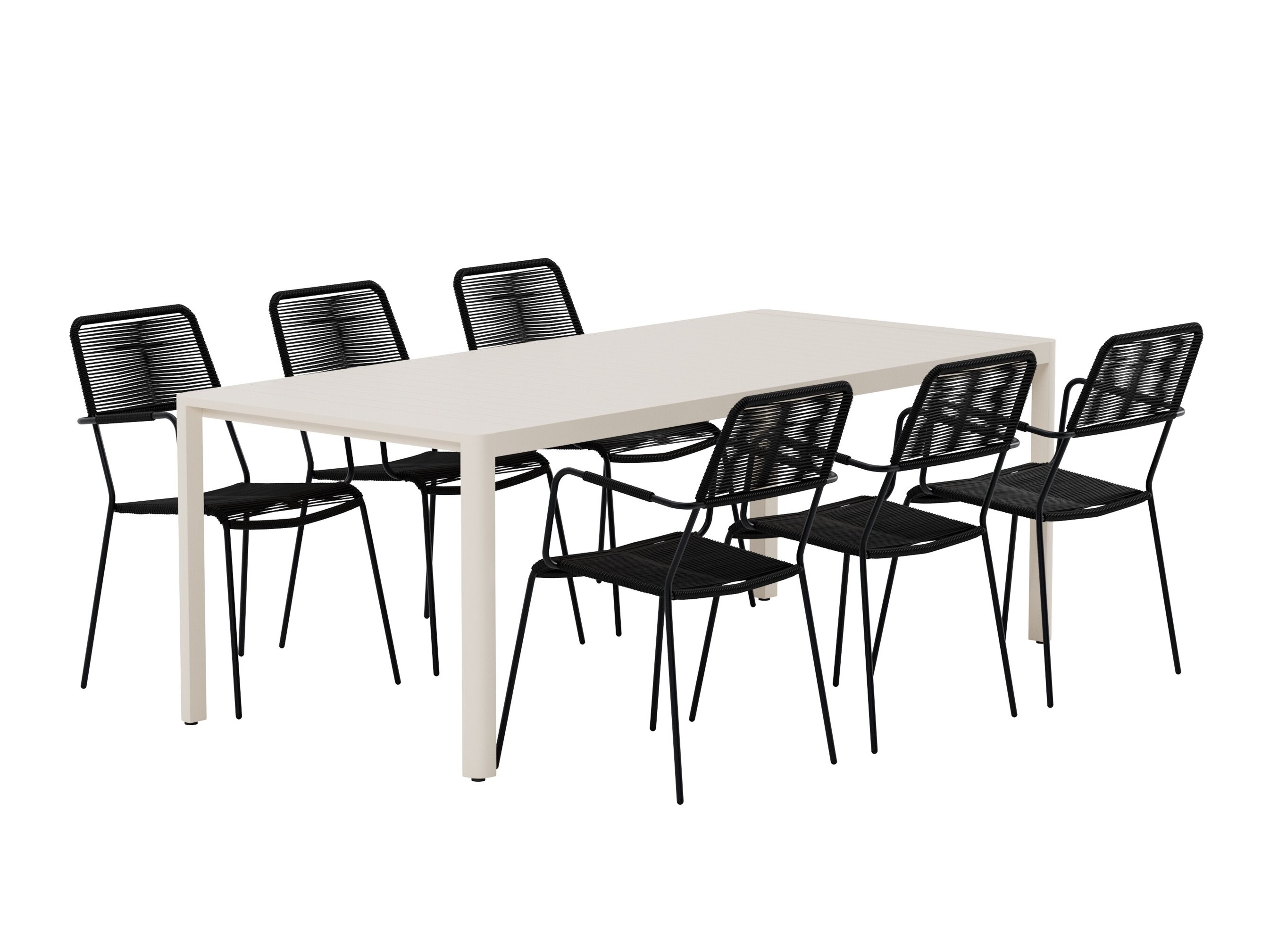 Stalo ir kėdžių komplektas Dallas 5259