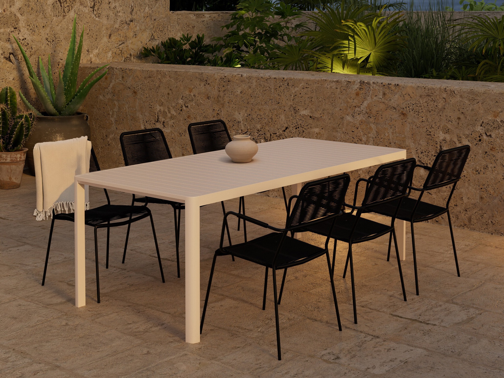 Stalo ir kėdžių komplektas Dallas 5259