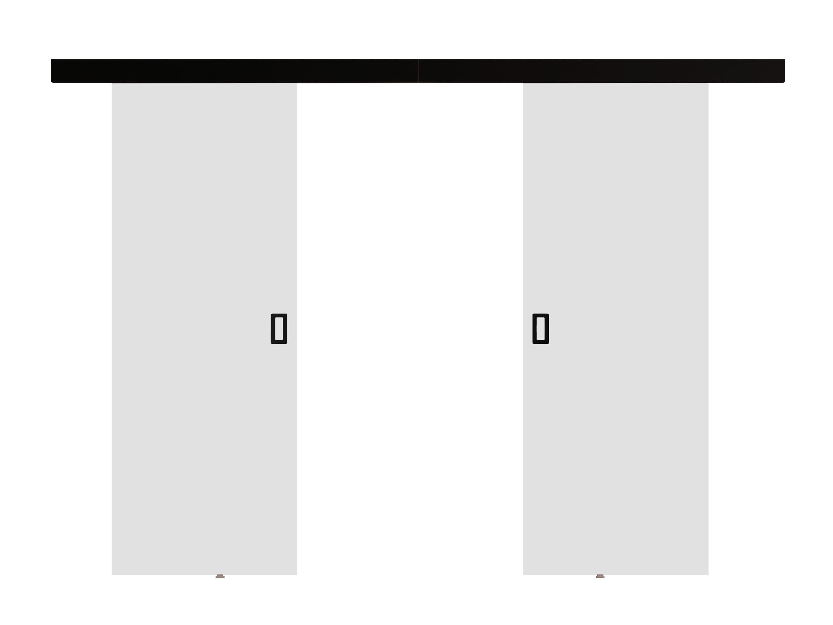 Stumdomos durys Dover 200 (Balta)
