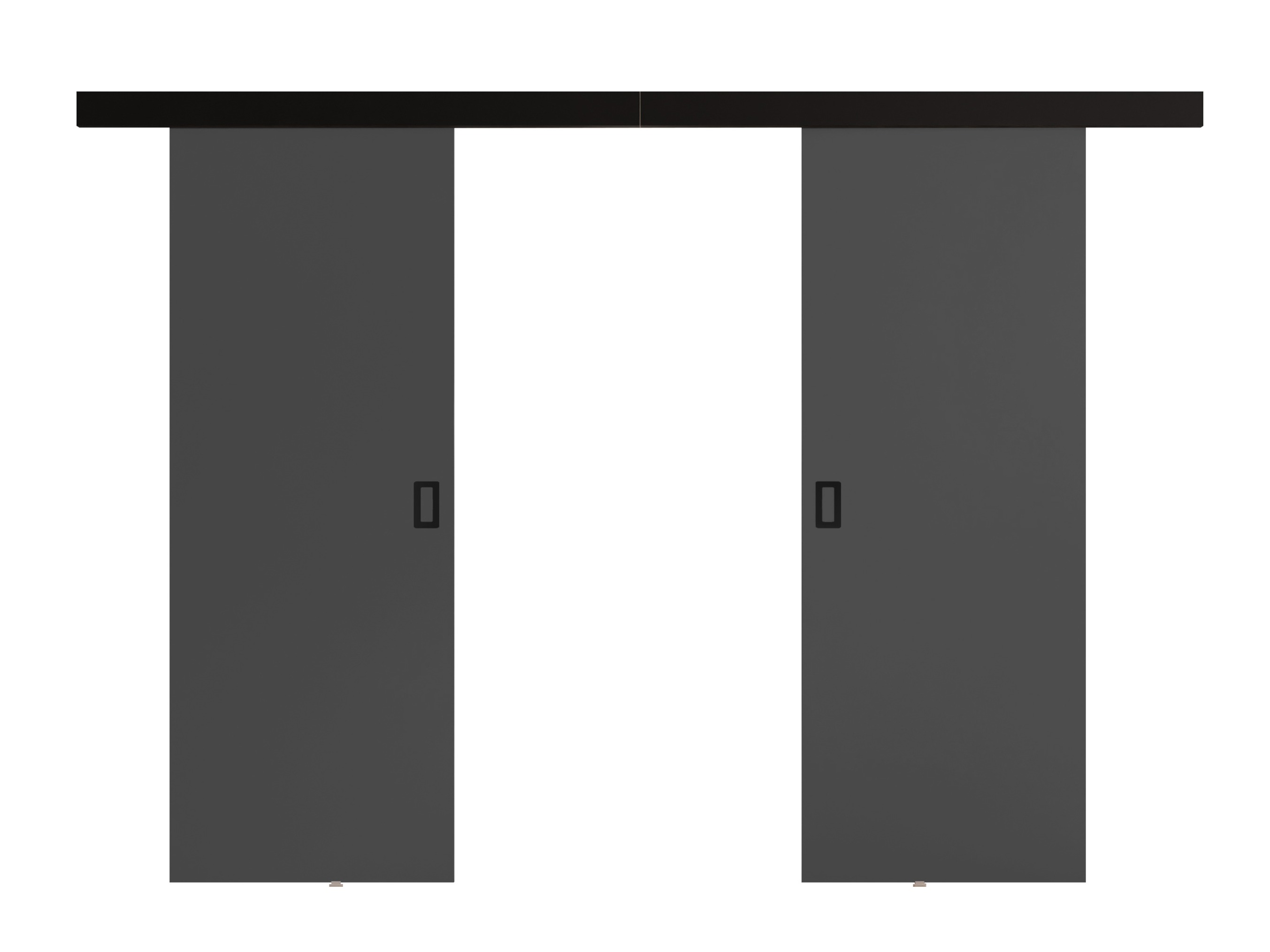 Stumdomos durys Dover 200 (Grafitas)