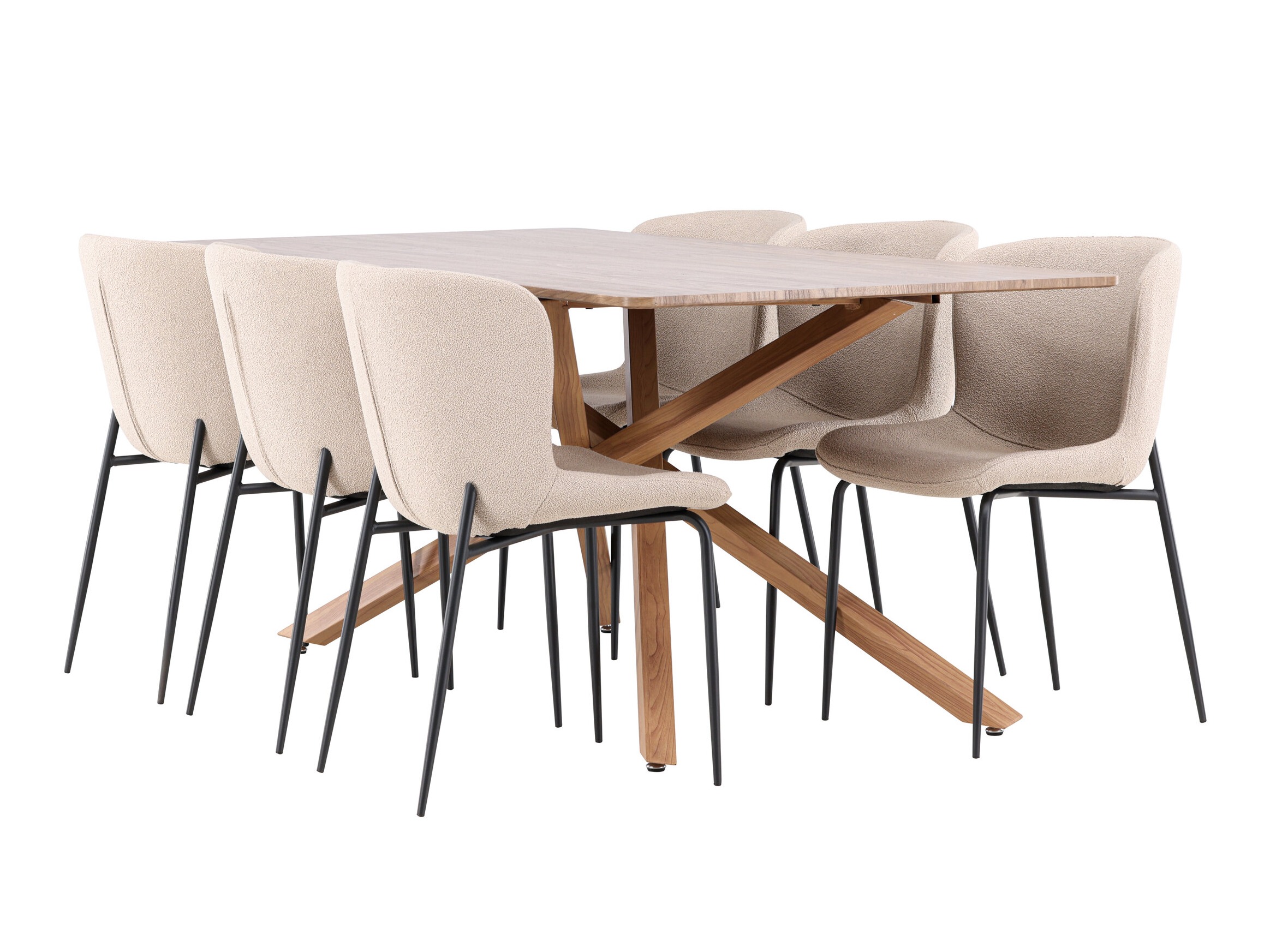 Valgomojo komplektas Dallas 5102 (Smėlinė)