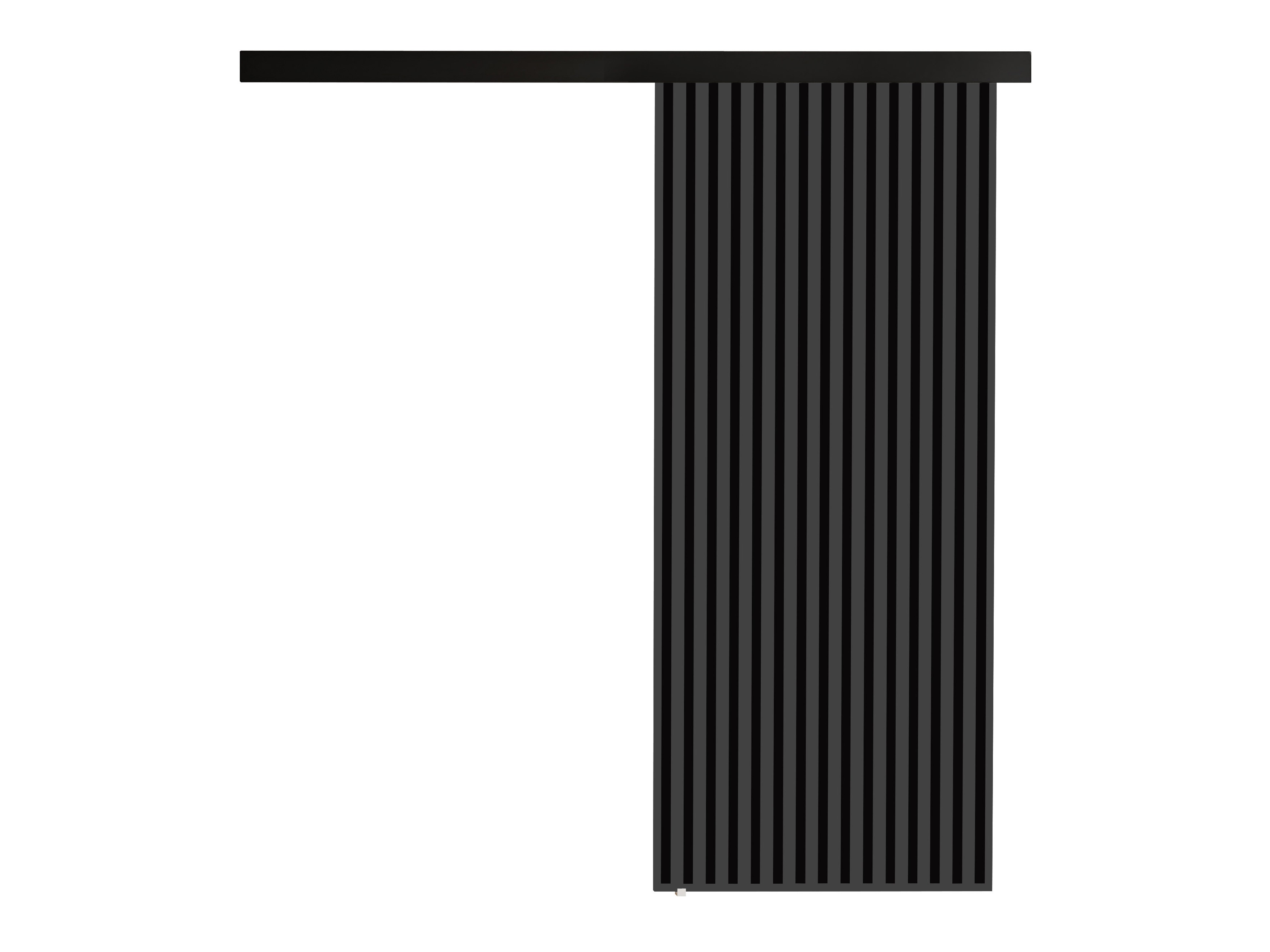 Stumdomos durys Dover 202 (Antracitas + Juoda)