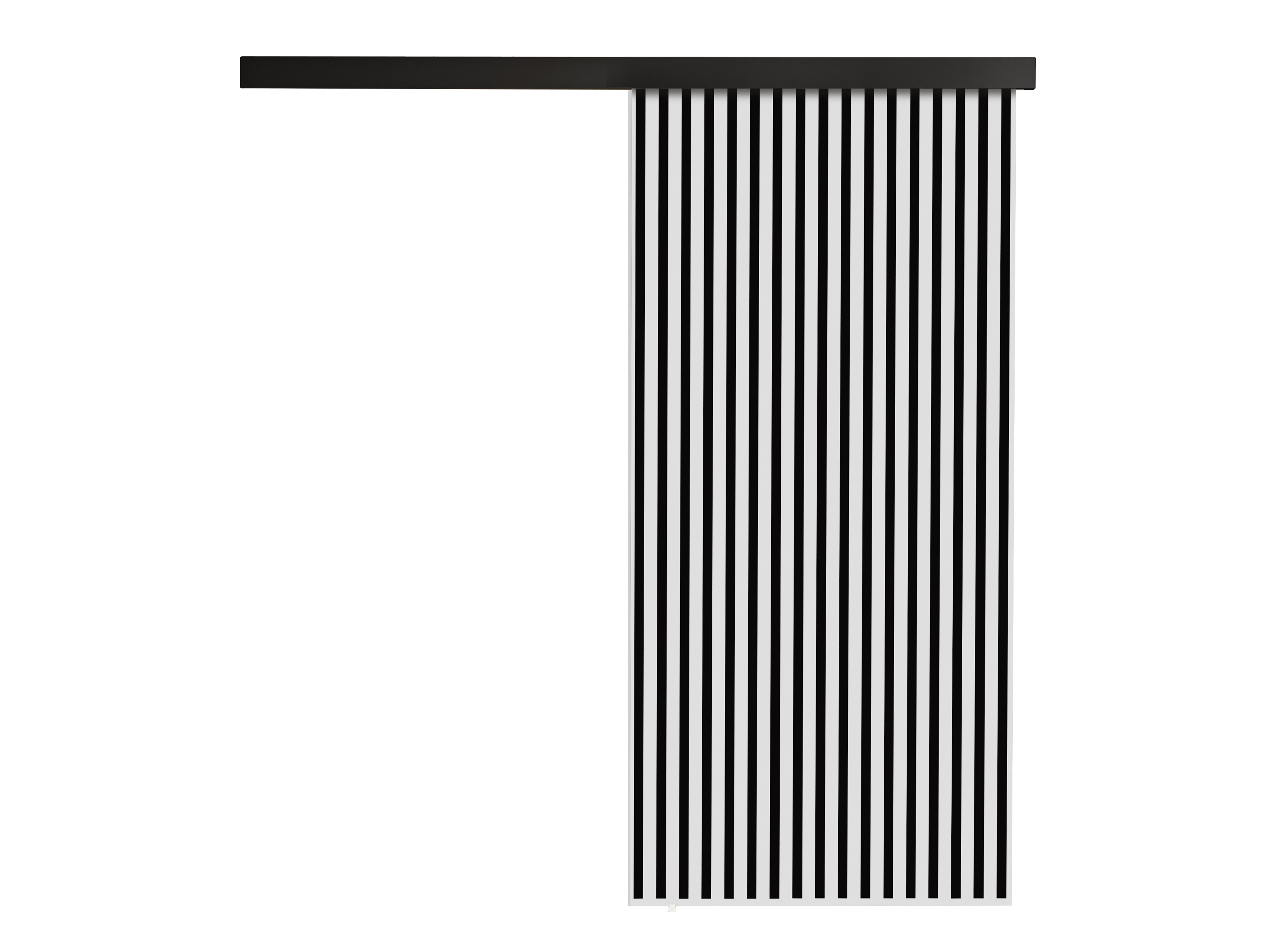 Stumdomos durys Dover 203 (Balta + Juoda)