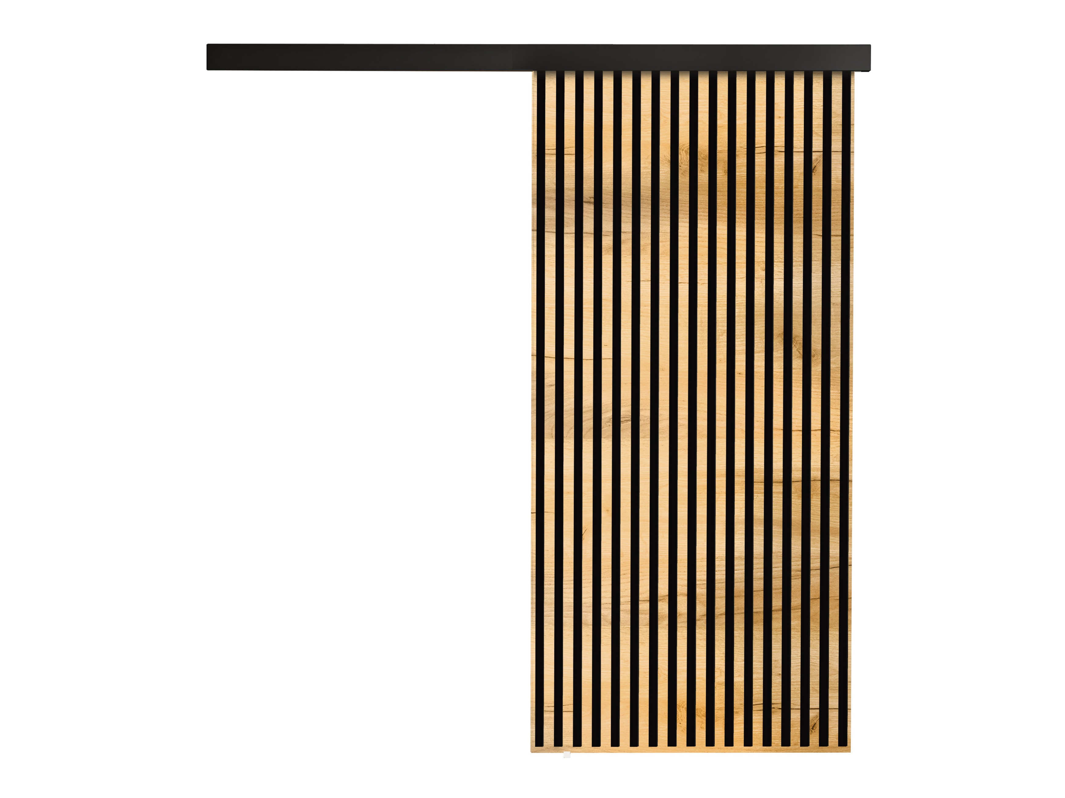 Stumdomos durys Dover 203 (Craft auksinis ąžuolas + Juoda)