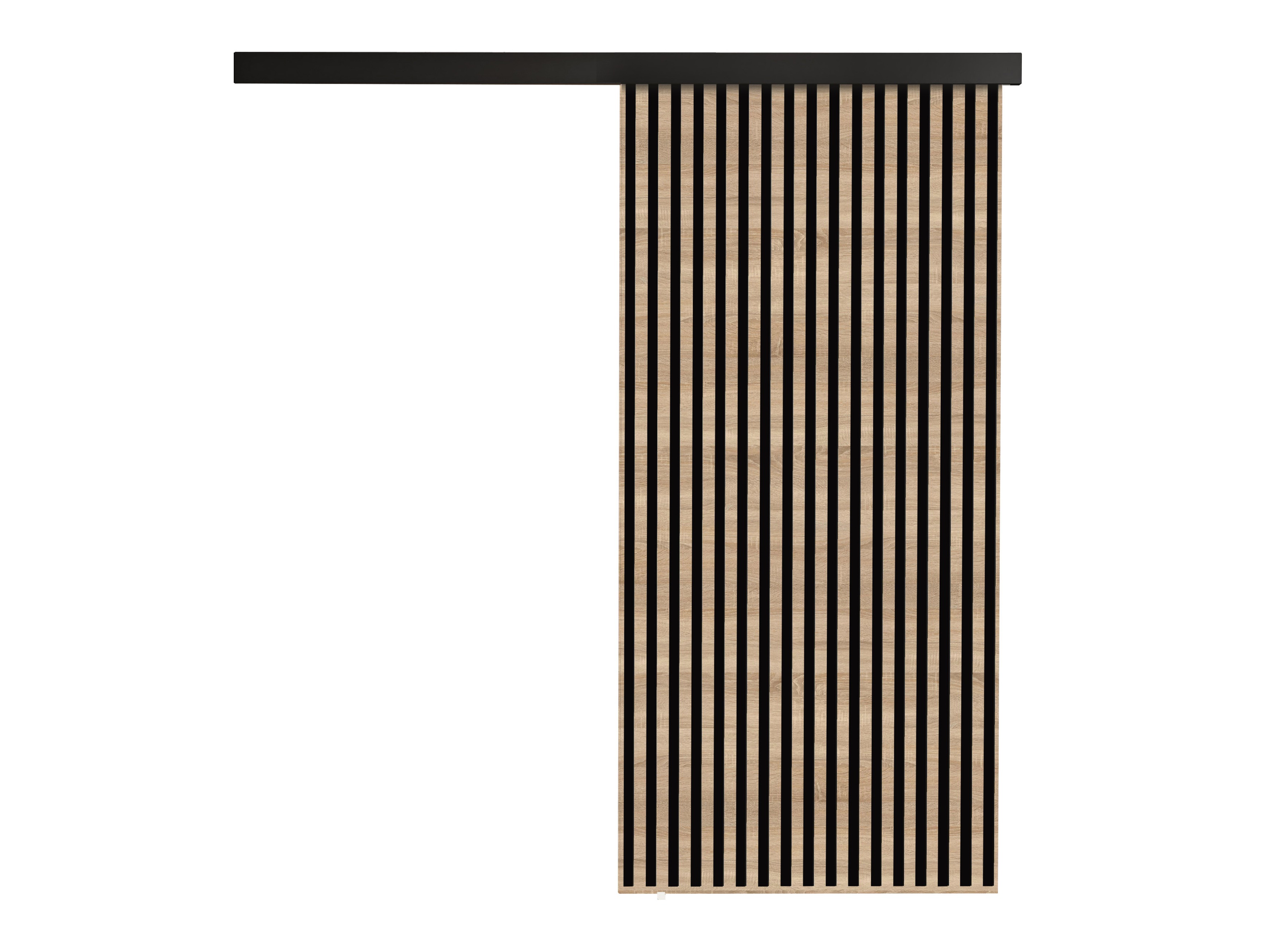 Stumdomos durys Dover 203 (Sonomos ąžuolas + Juoda)