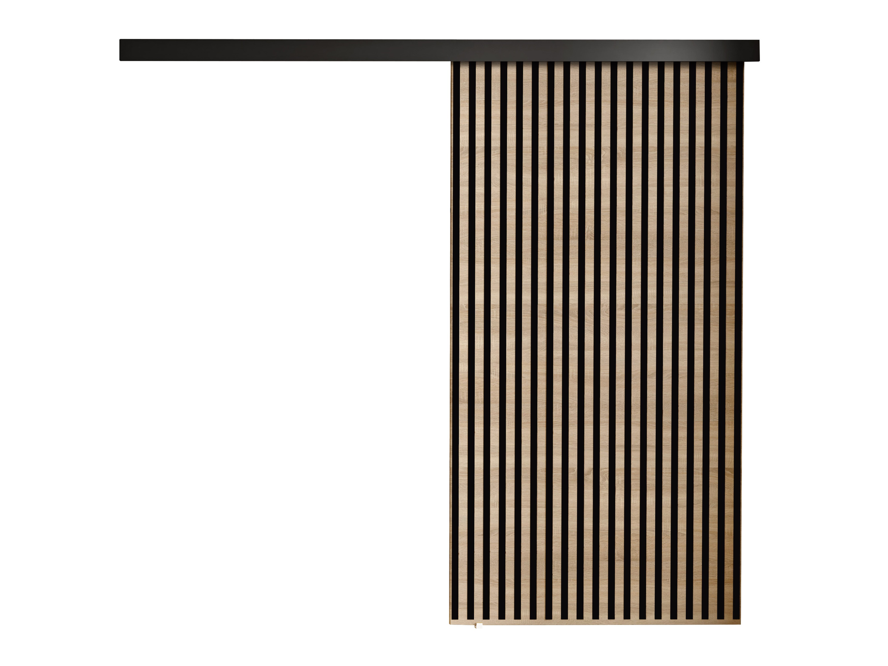 Stumdomos durys Dover 204 (Sonomos ąžuolas + Juoda)