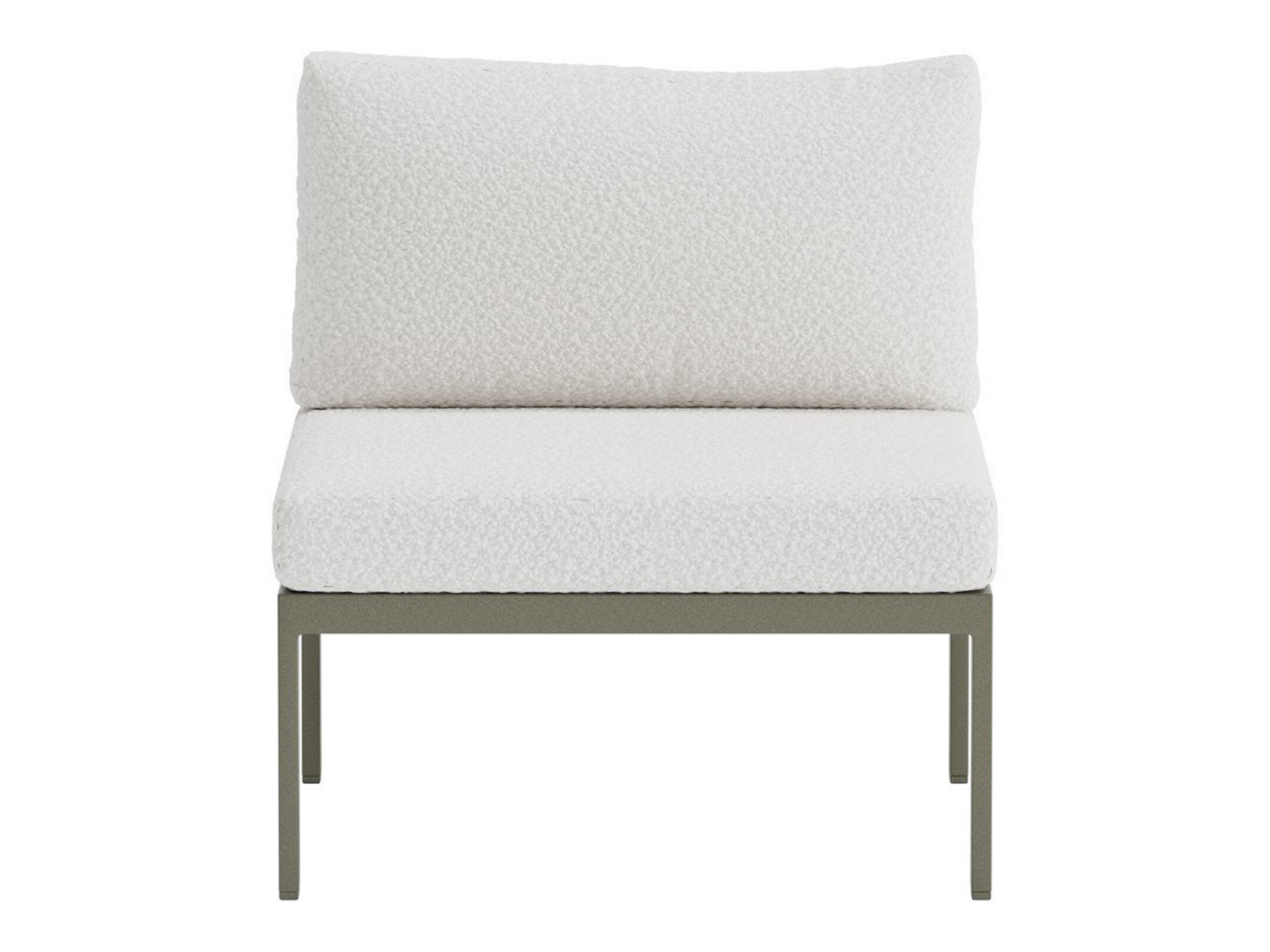 Lauko fotelis Camorlo 100 (Balta + Chaki)