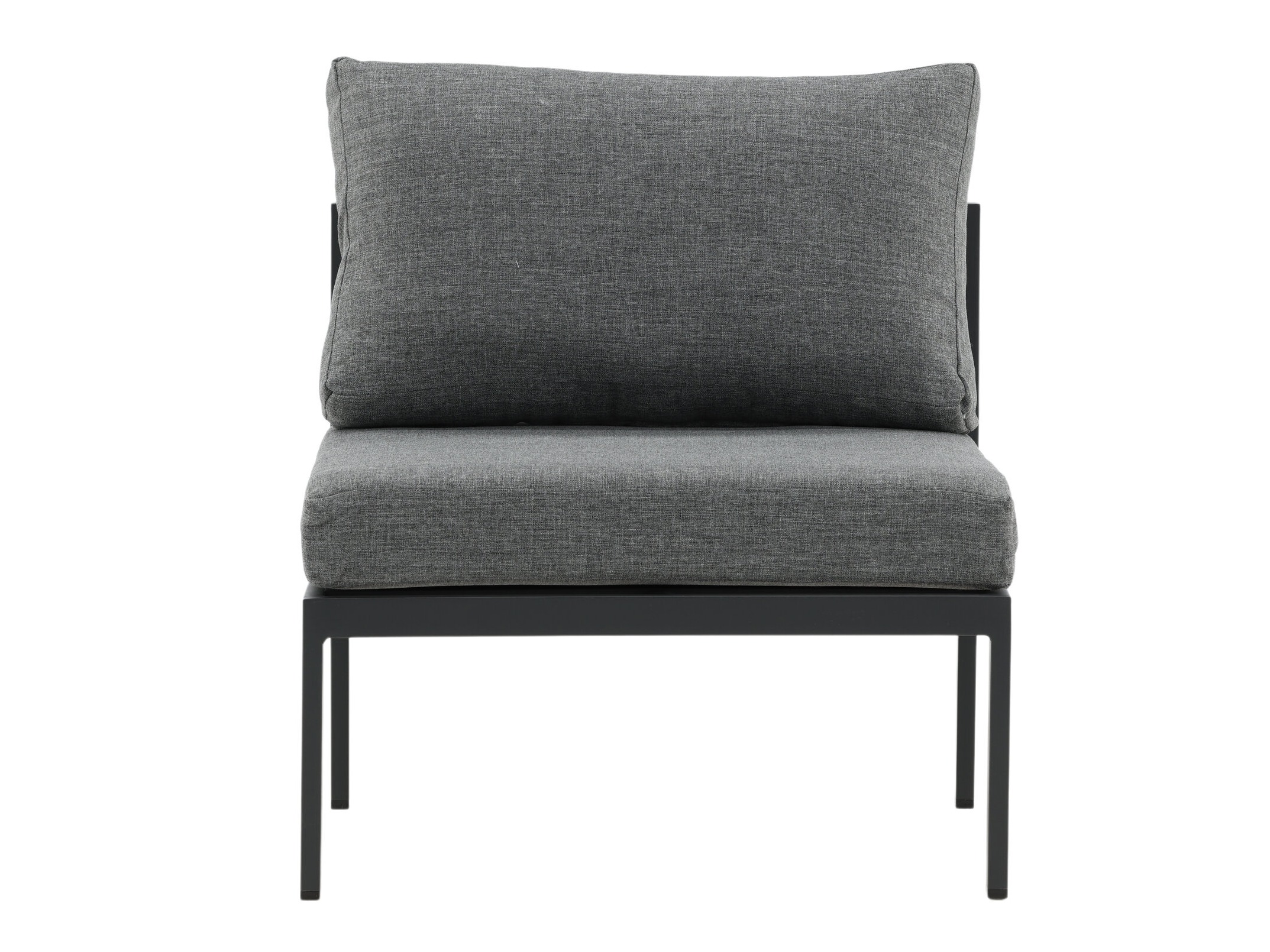 Lauko fotelis Camorlo 100 (Pilka + Juoda)