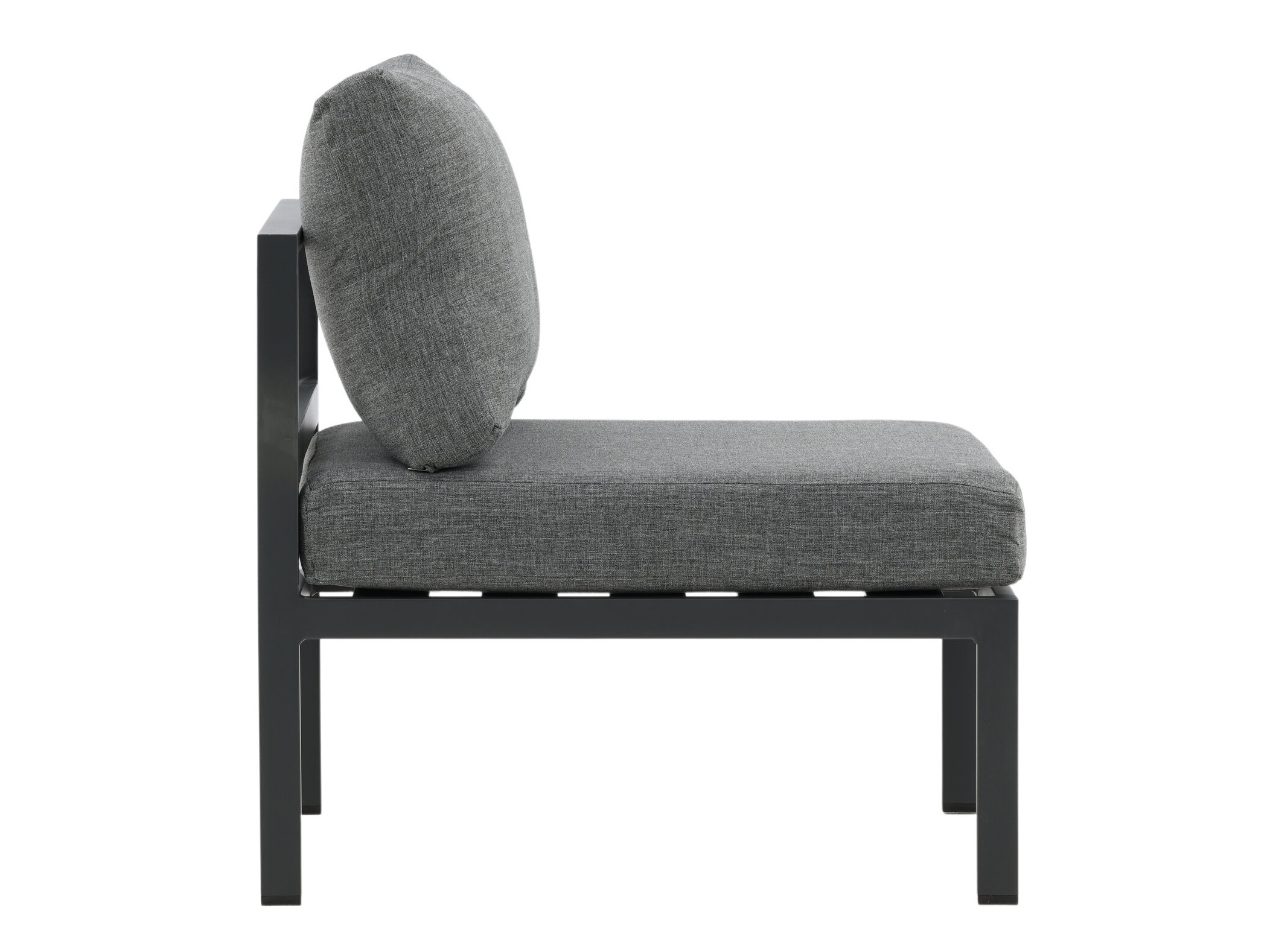 Lauko fotelis Camorlo 100 (Pilka + Juoda)