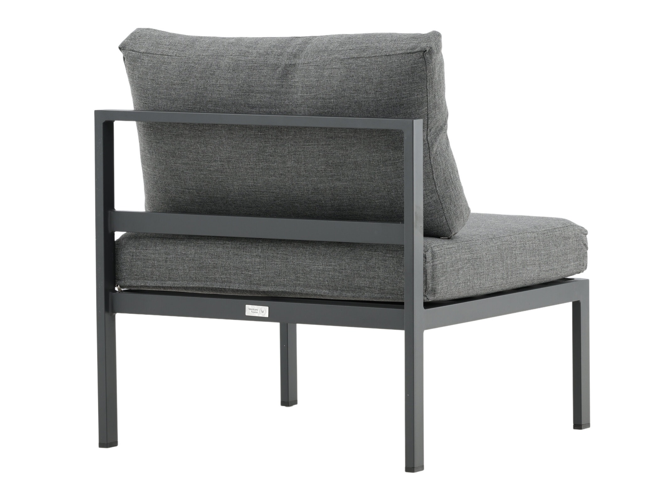 Lauko fotelis Camorlo 100 (Pilka + Juoda)