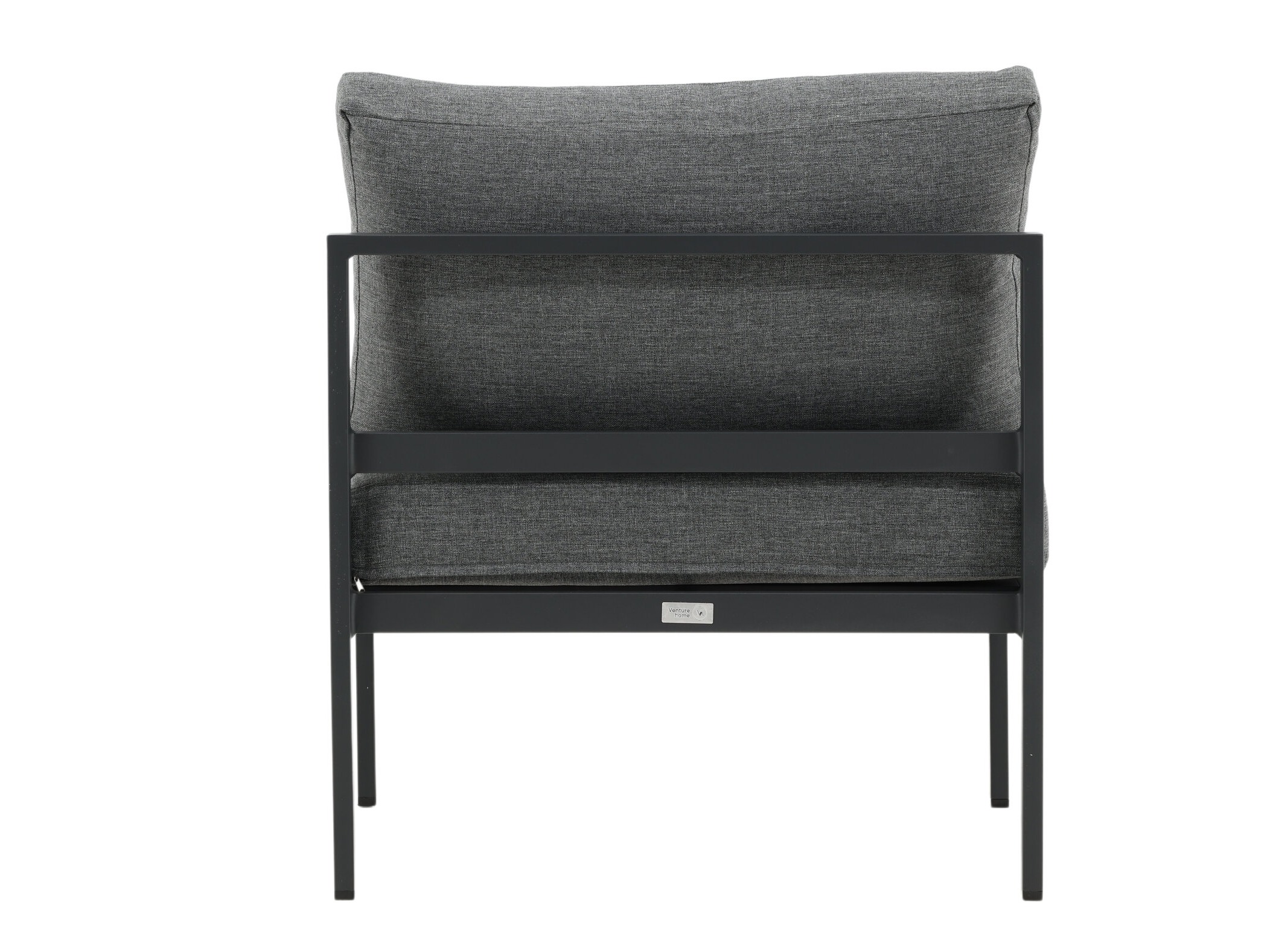 Lauko fotelis Camorlo 100 (Pilka + Juoda)
