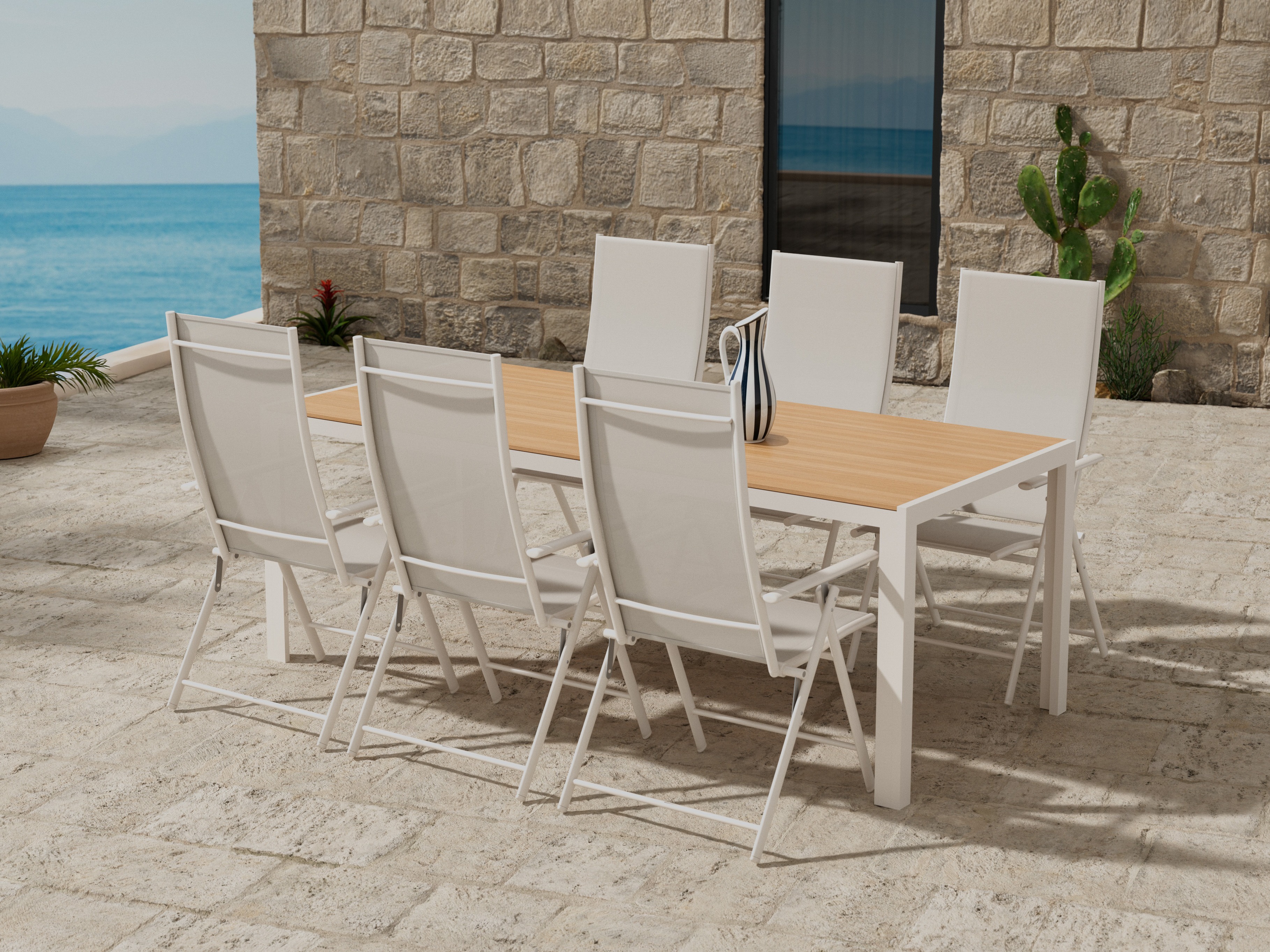 Stalo ir kėdžių komplektas Dallas 5265