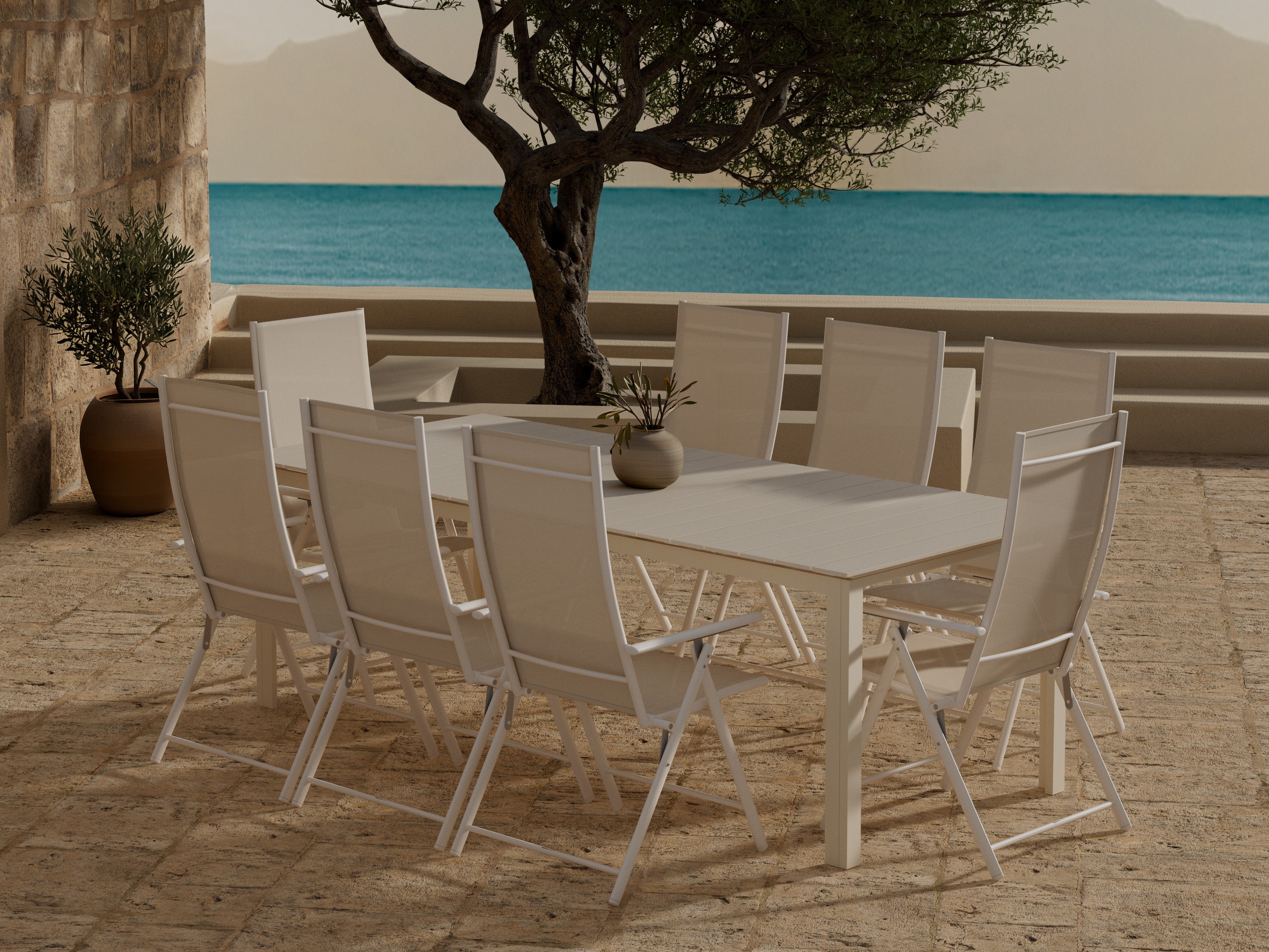 Stalo ir kėdžių komplektas Dallas 5266