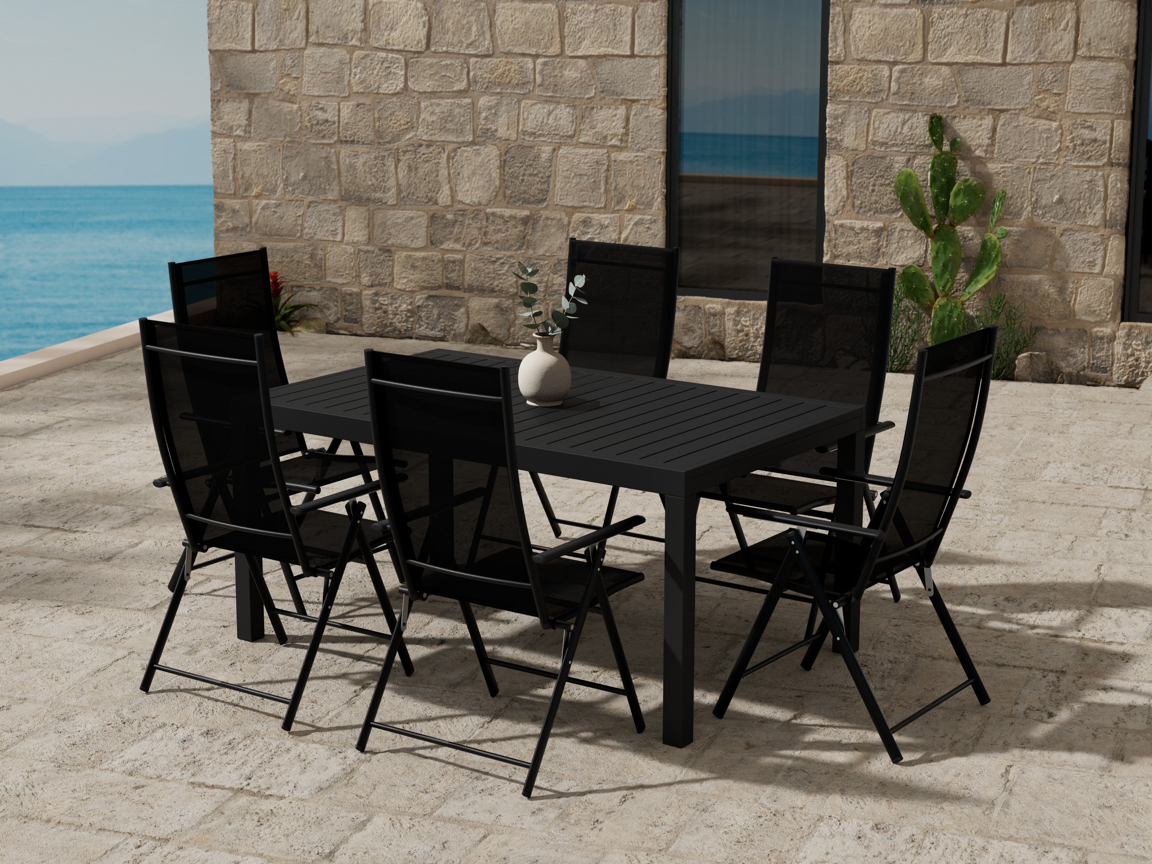 Stalo ir kėdžių komplektas Dallas 5267