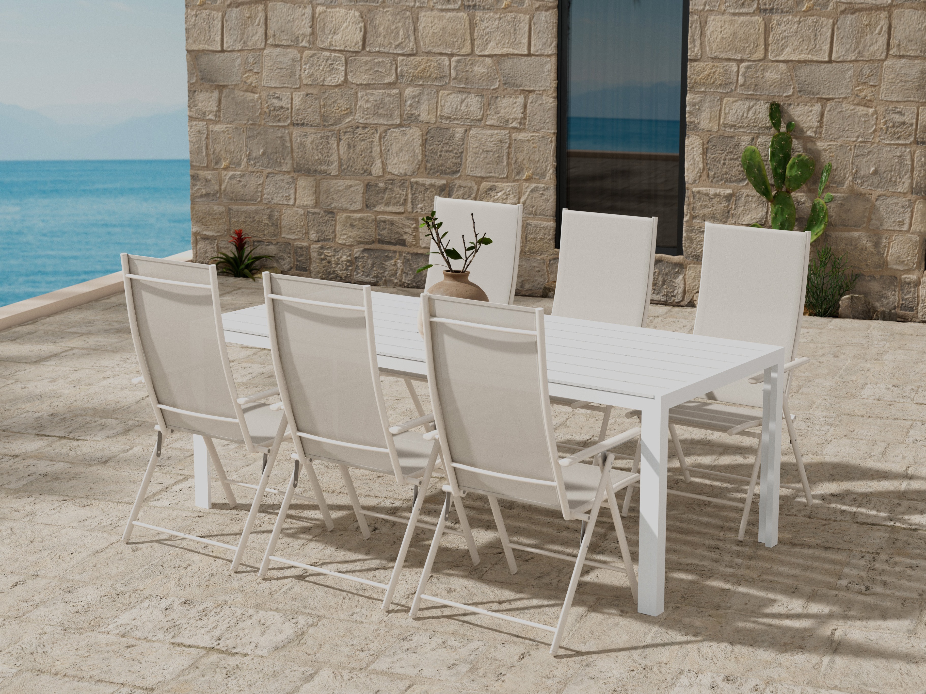 Stalo ir kėdžių komplektas Dallas 5268