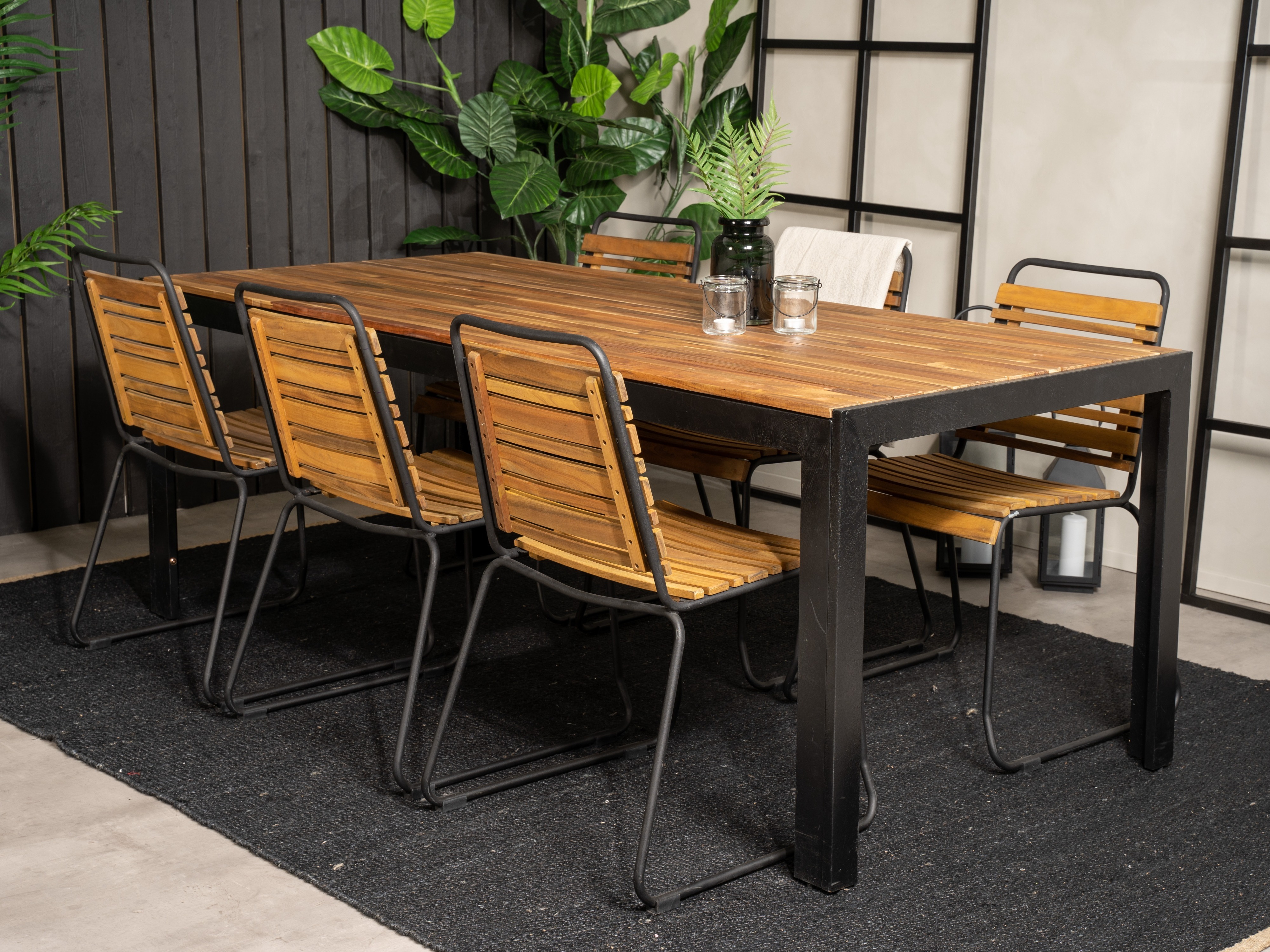 Stalo ir kėdžių komplektas Dallas 5269